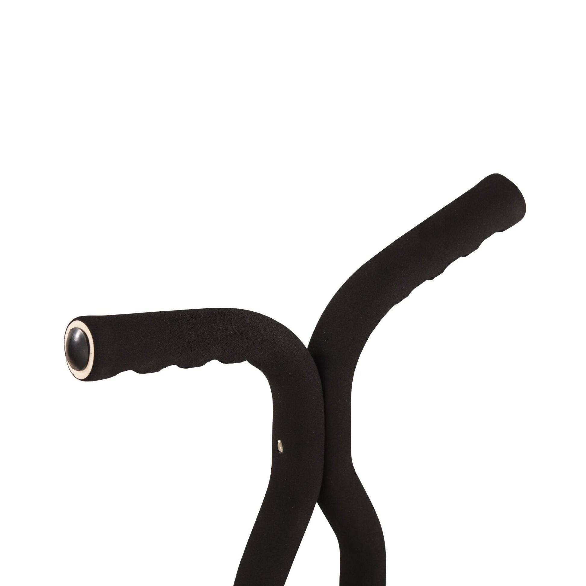Pogo Stick für Kinder bis 60 kg Schwarz-Silber von Relaxdays