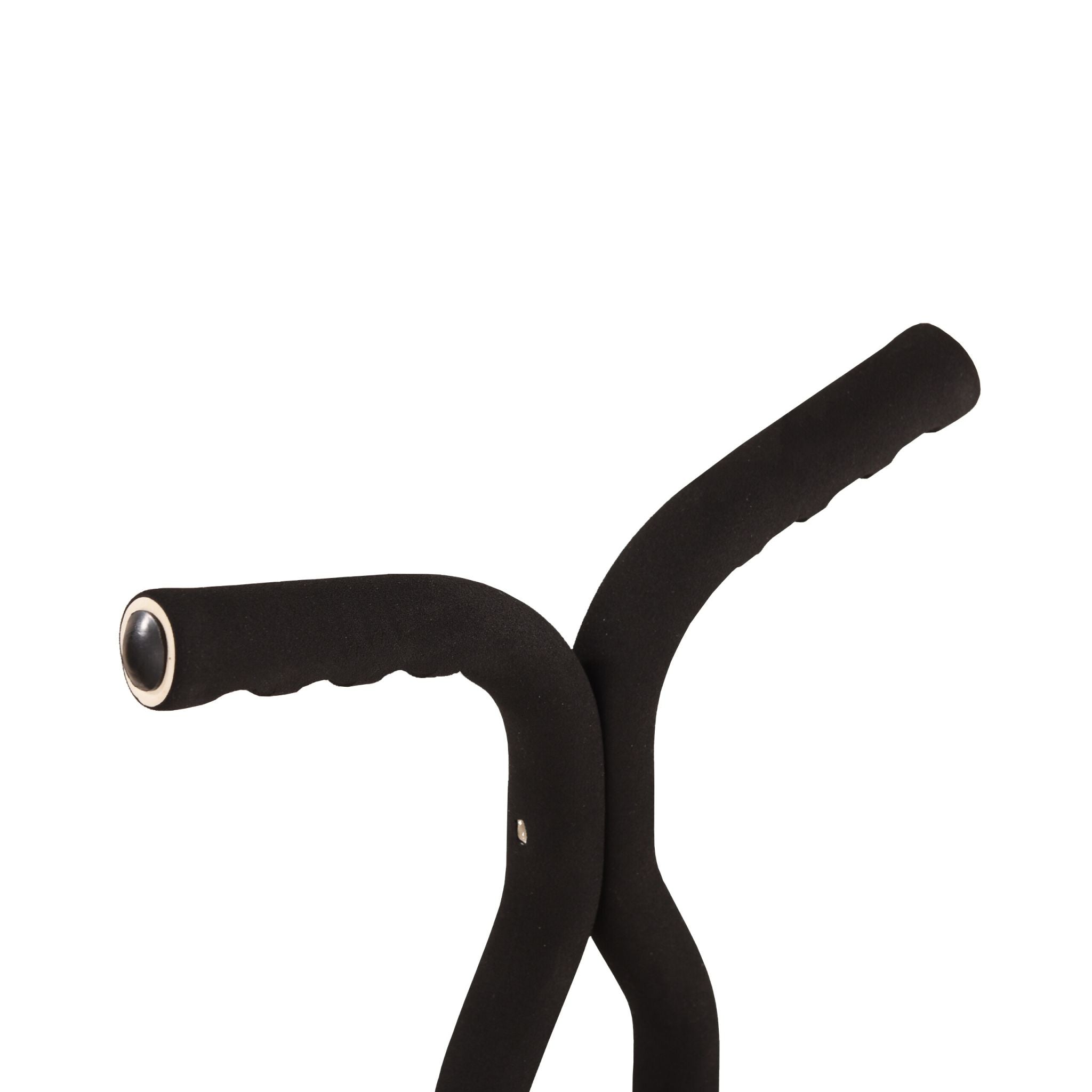 Pogo Stick für Kinder bis 60 kg Schwarz-Silber von Relaxdays