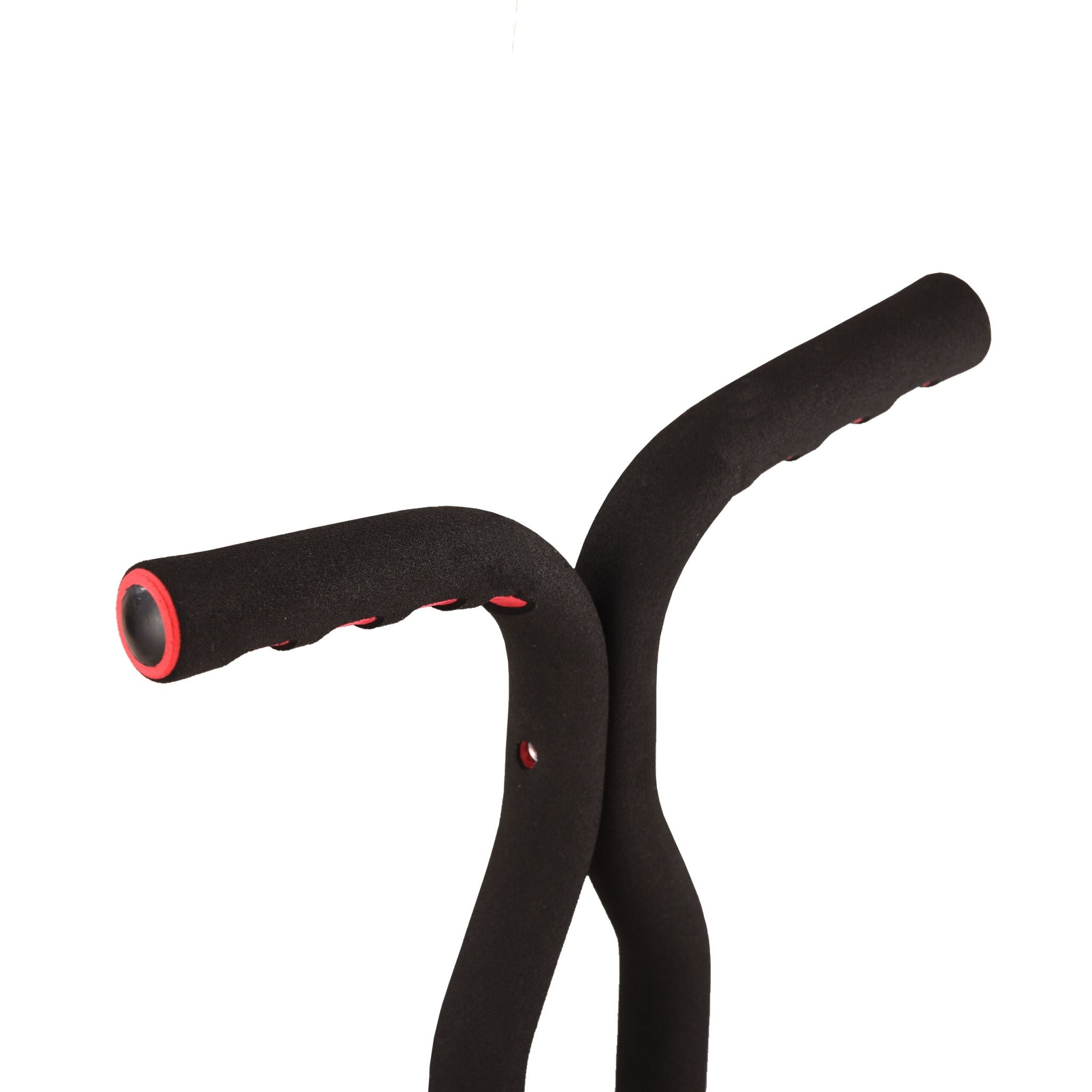 Pogo Stick für Kinder bis 60 kg Rot-Schwarz-Silber von Relaxdays