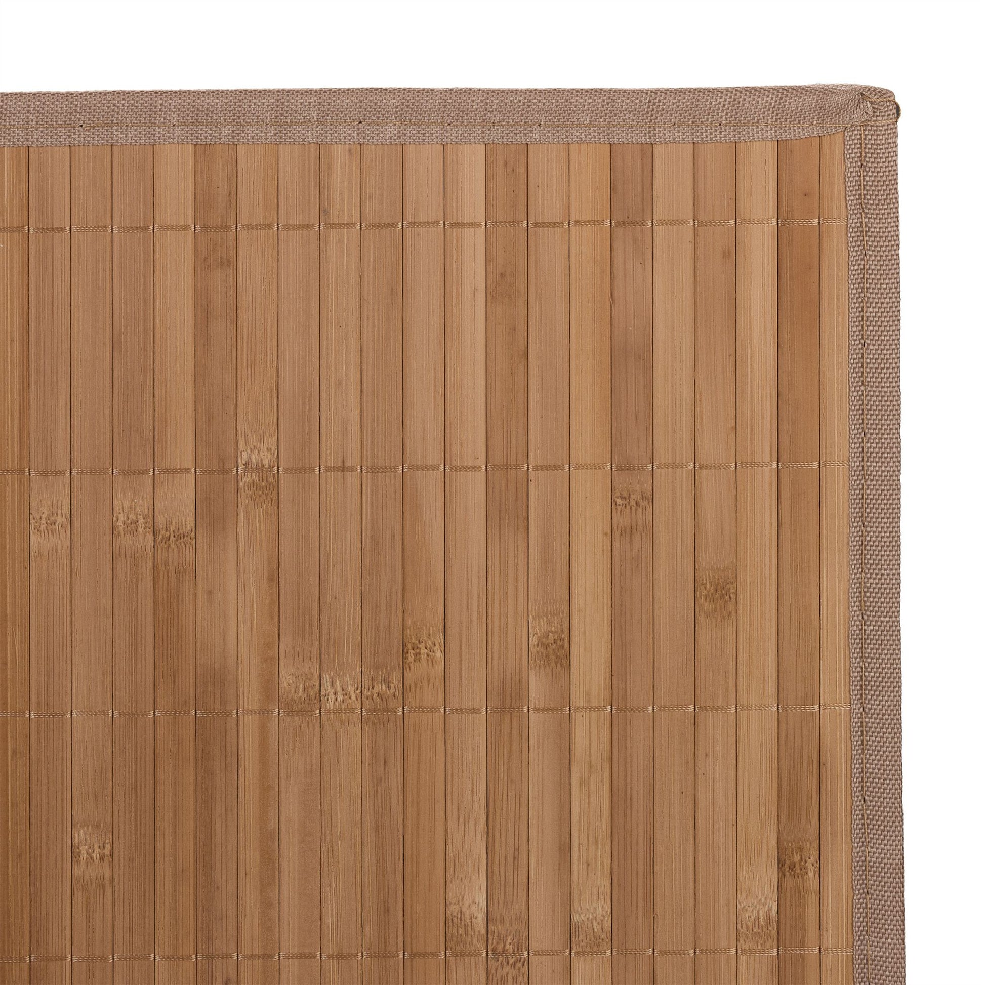 Tischset 4er-Set Bambus Hellbraun von Relaxdays