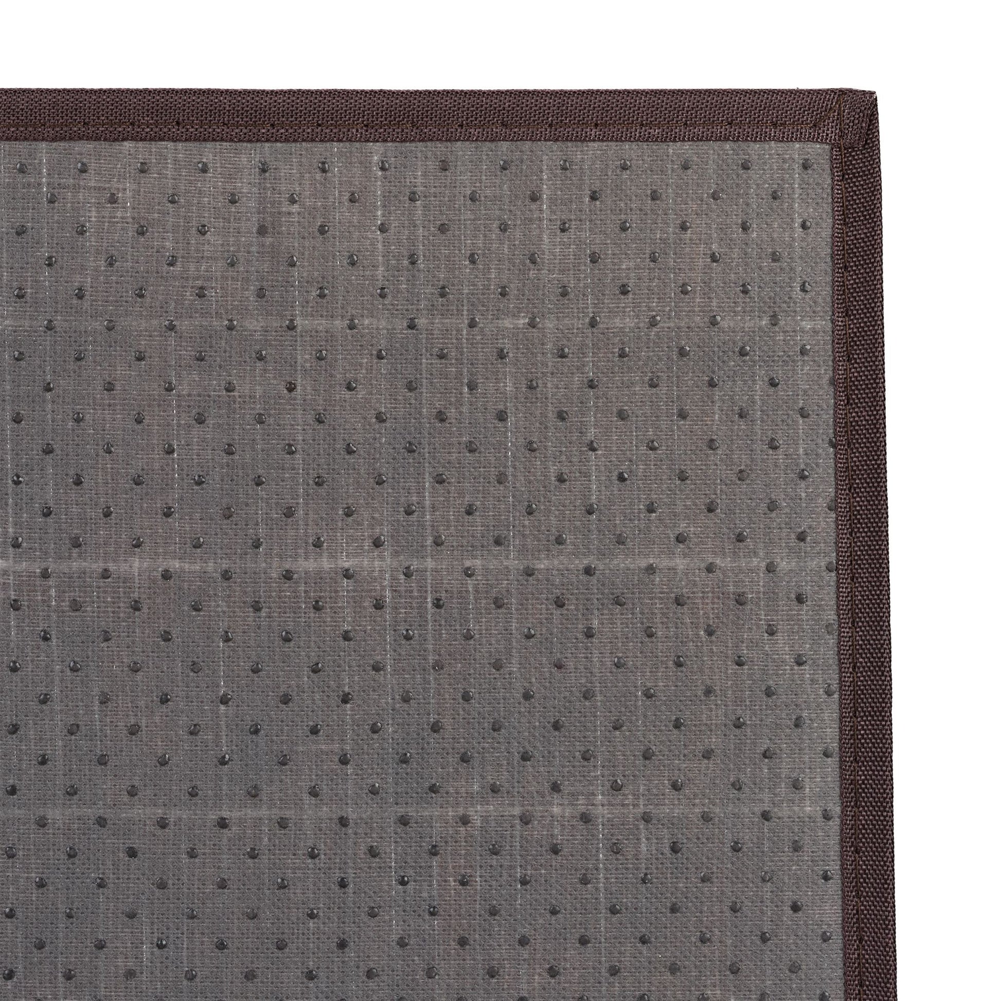 Tischset 4er-Set Bambus Braun-Schwarz von Relaxdays