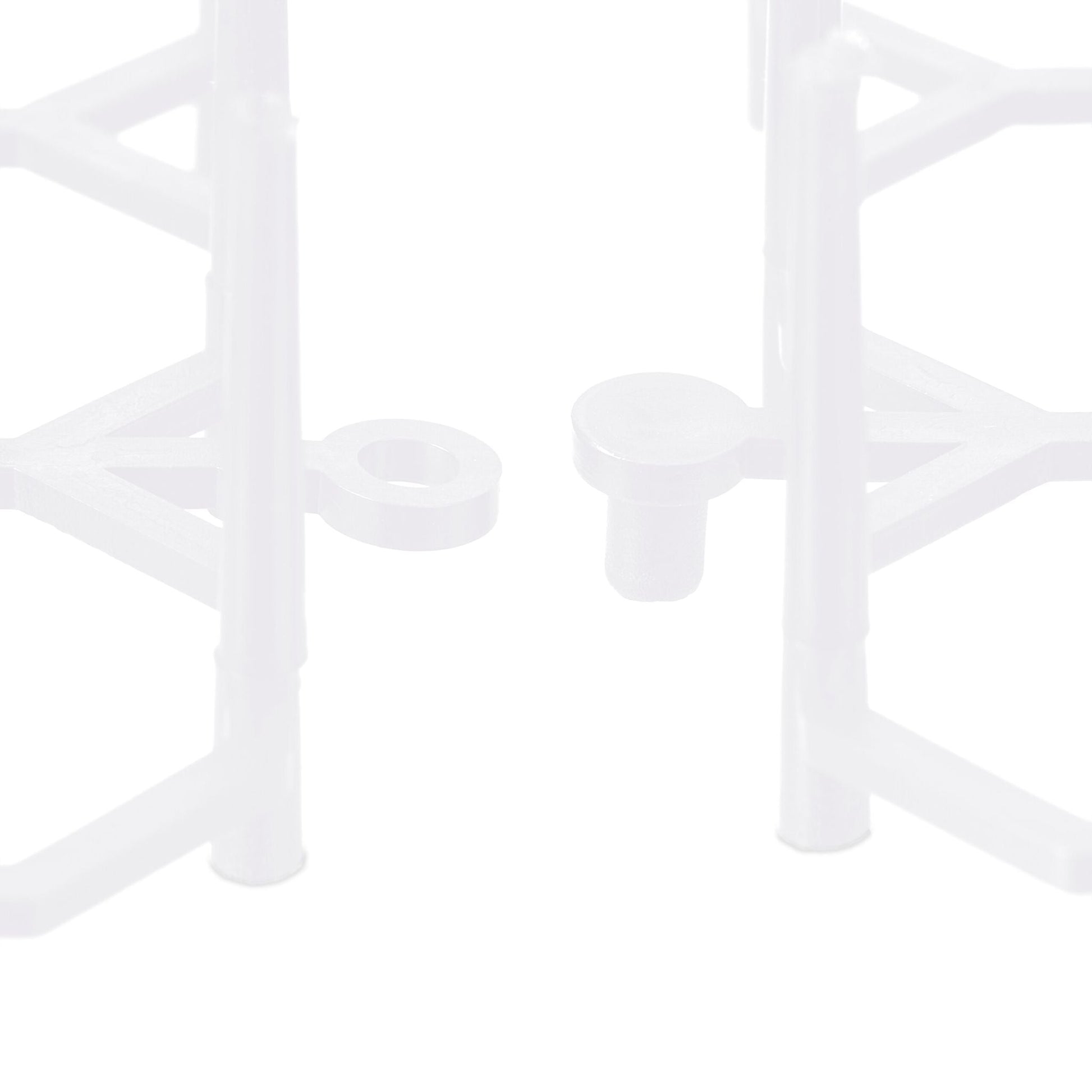 Dornengitter 12er-Set Weiss von Relaxdays
