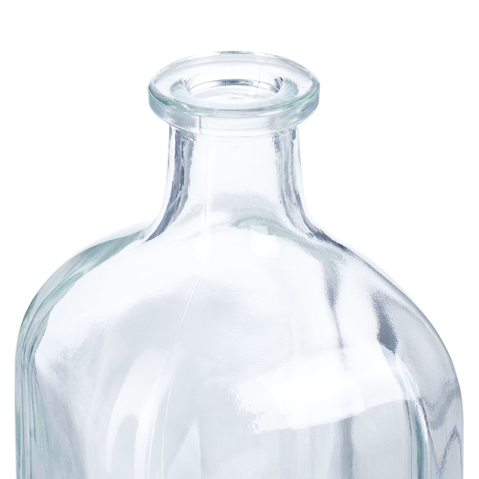 Flaschen zum Befüllen 6er-Set 500ml Hellbraun-Transparent von Relaxdays