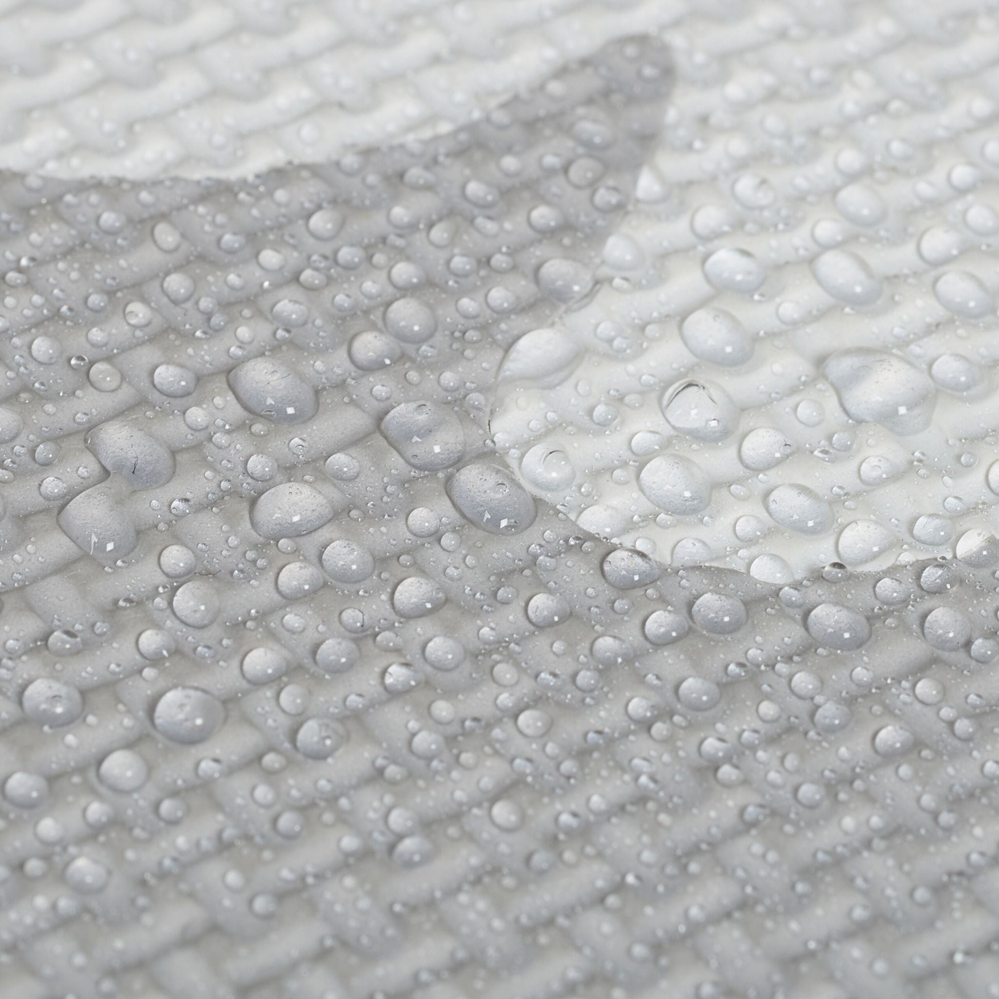 Puzzlematte mit Rand Tiermotive Weiss-Grau von Relaxdays