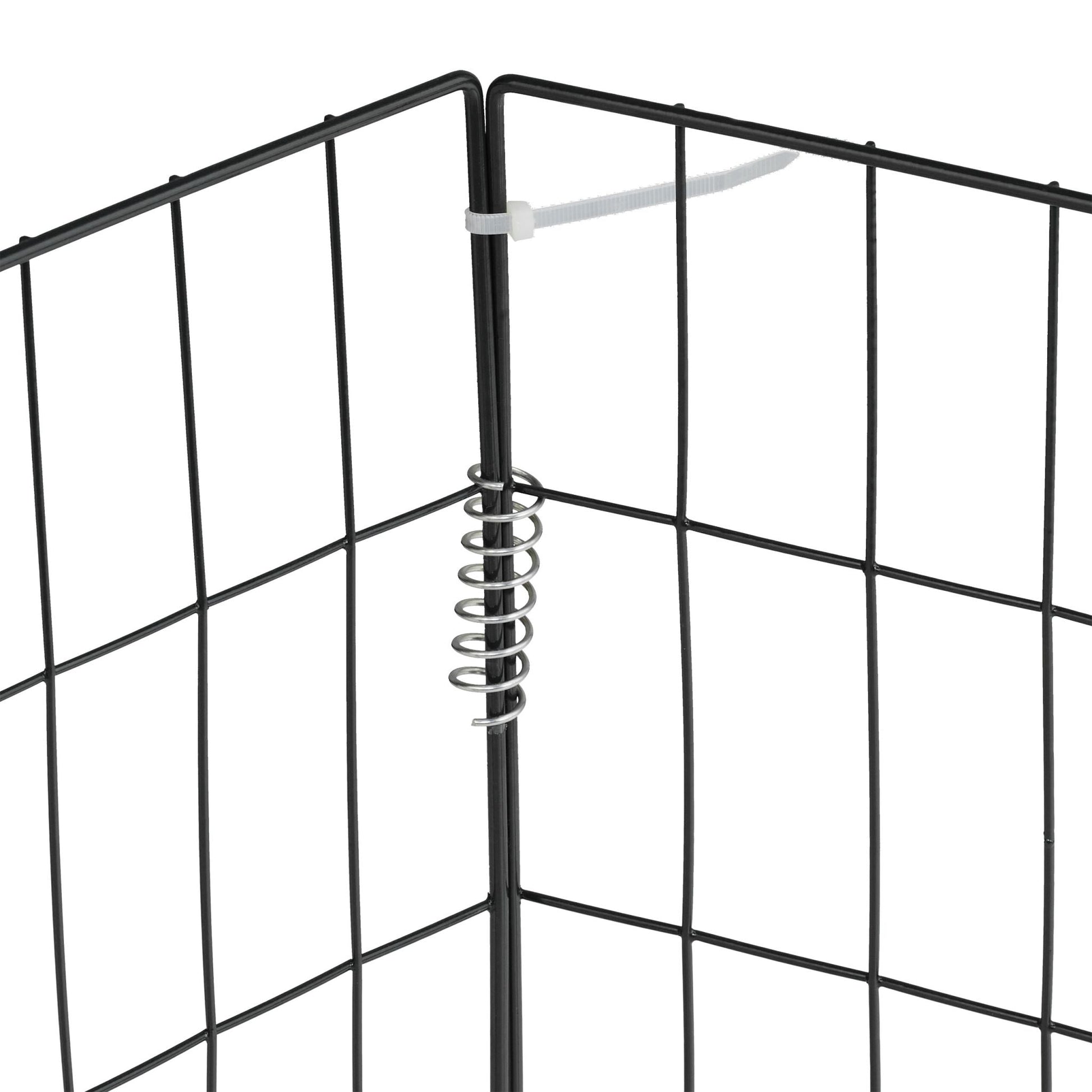 Schwarze Komposter Metall 2er-Set Schwarz von Relaxdays