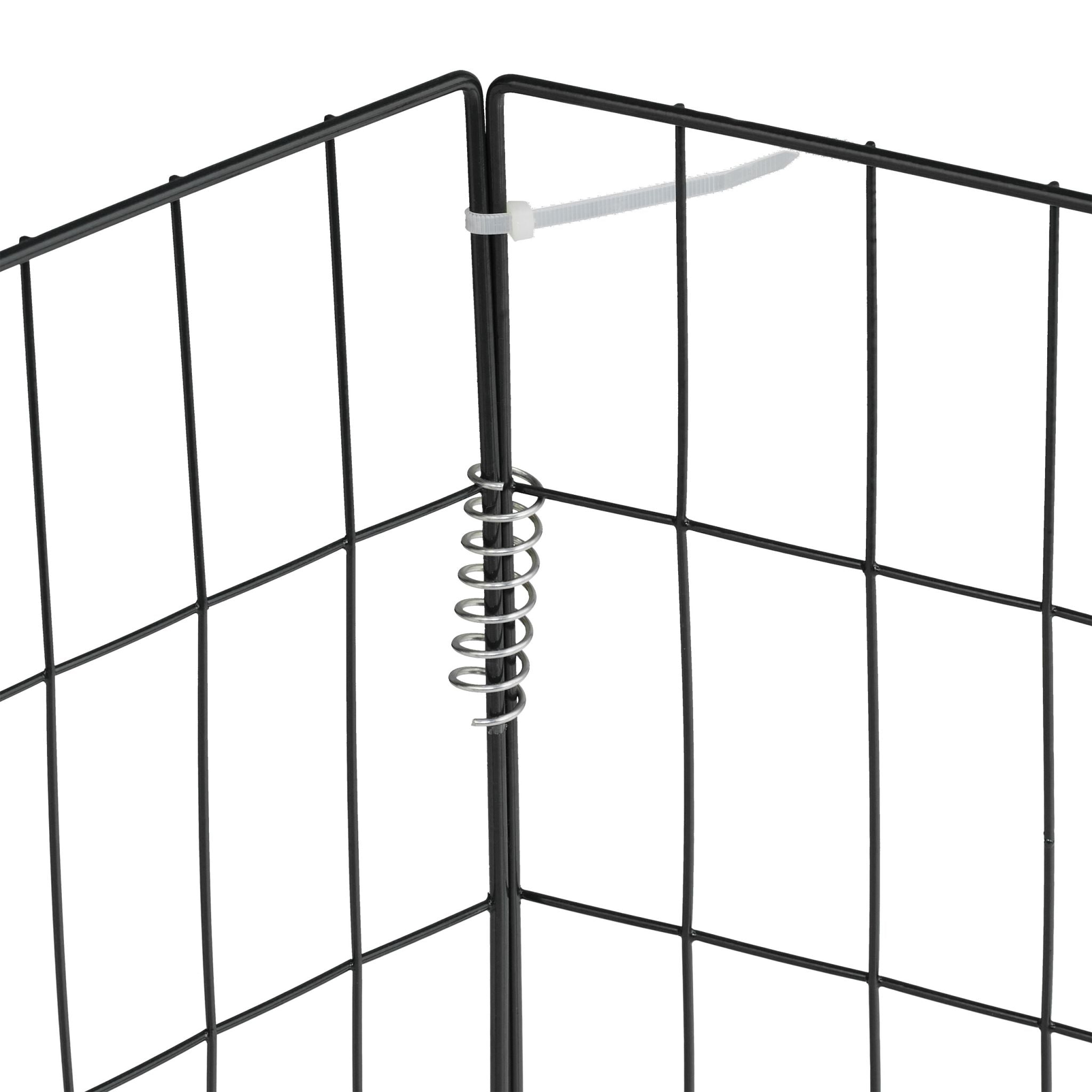Schwarze Komposter Metall 2er-Set Schwarz von Relaxdays
