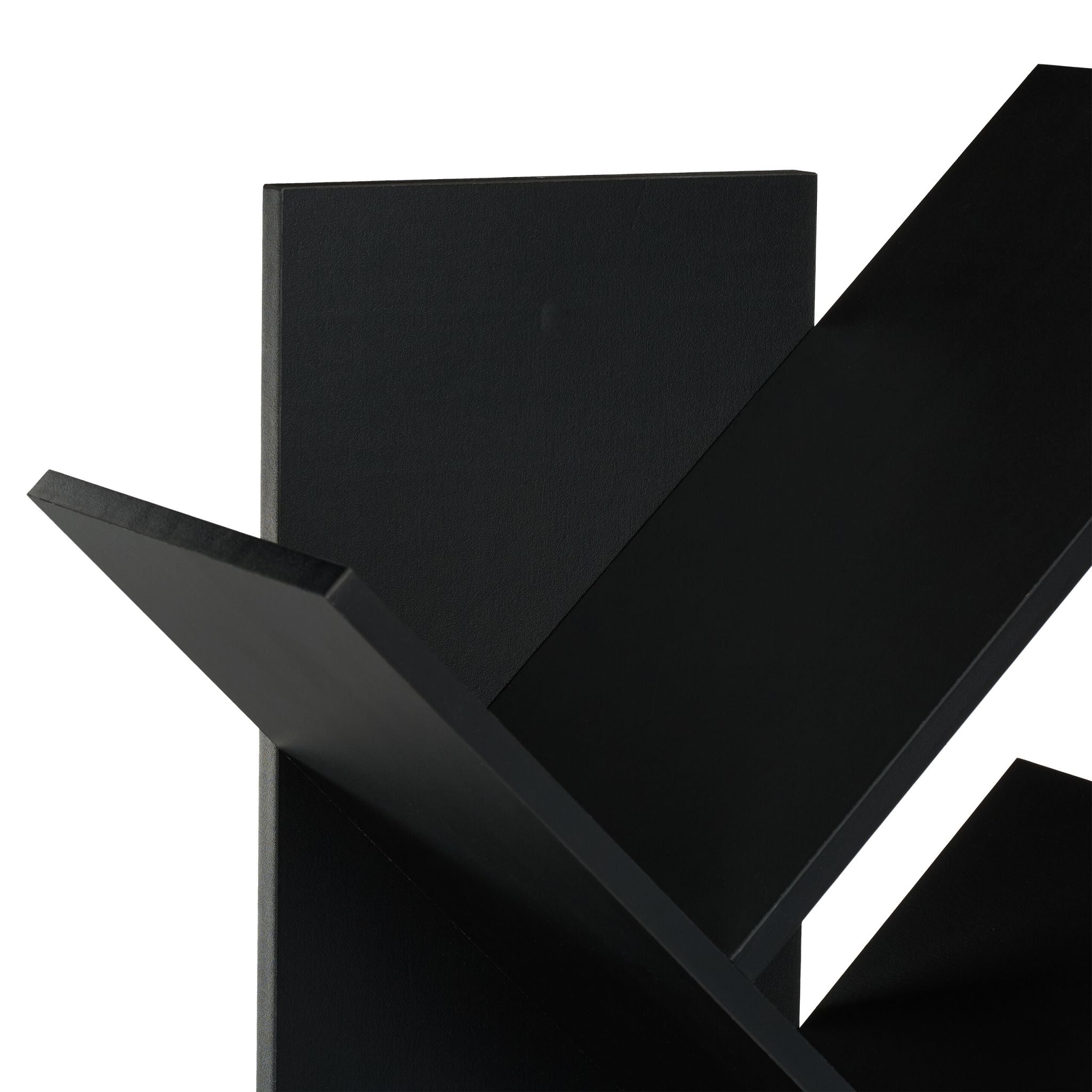 Bücherregal in Baumform Schwarz
