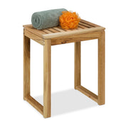 Hocker Holz Hellbraun von Relaxdays