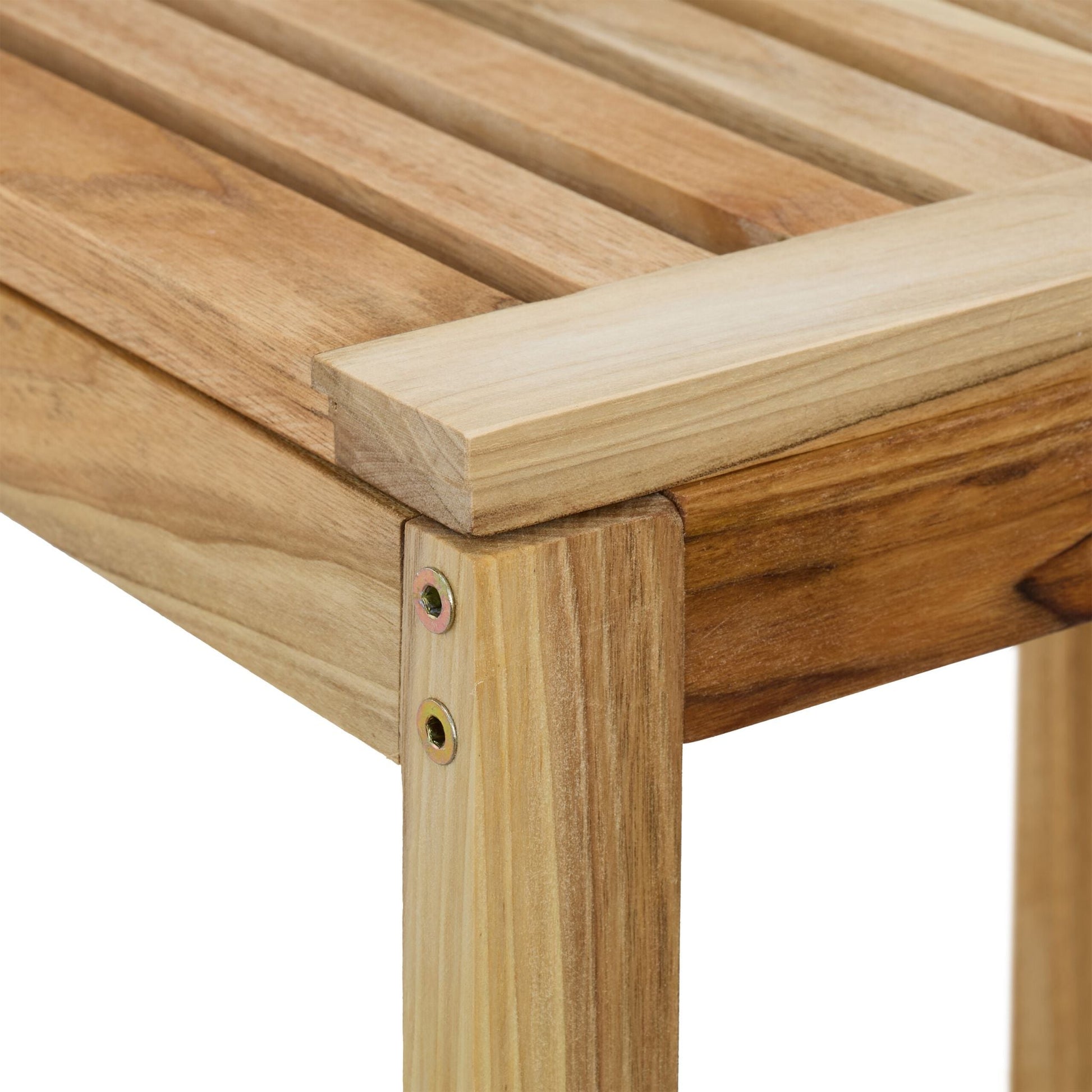 Hocker Holz Hellbraun von Relaxdays