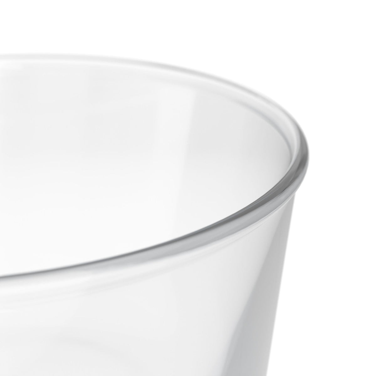 Salatschüssel Glas 2er-Set Transparent von Relaxdays