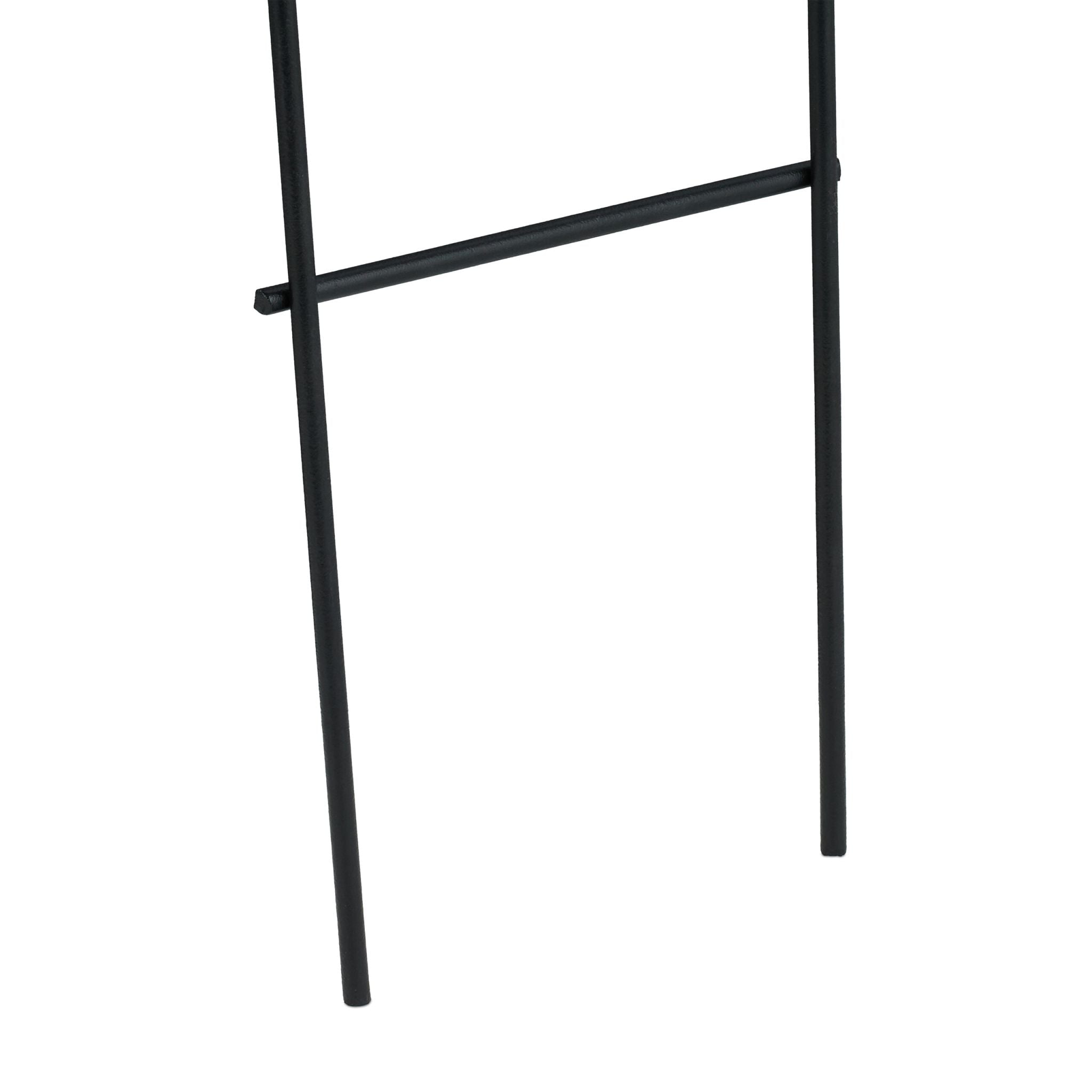 Pflanzenstütze Set Metall Schwarz von Relaxdays