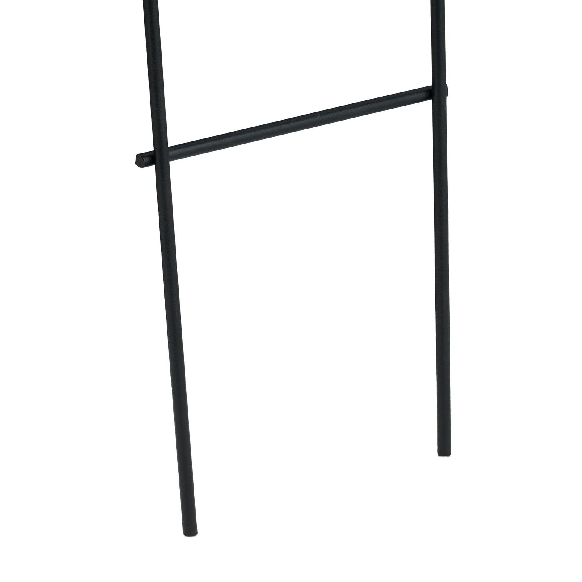Pflanzenstütze Set Metall Schwarz von Relaxdays