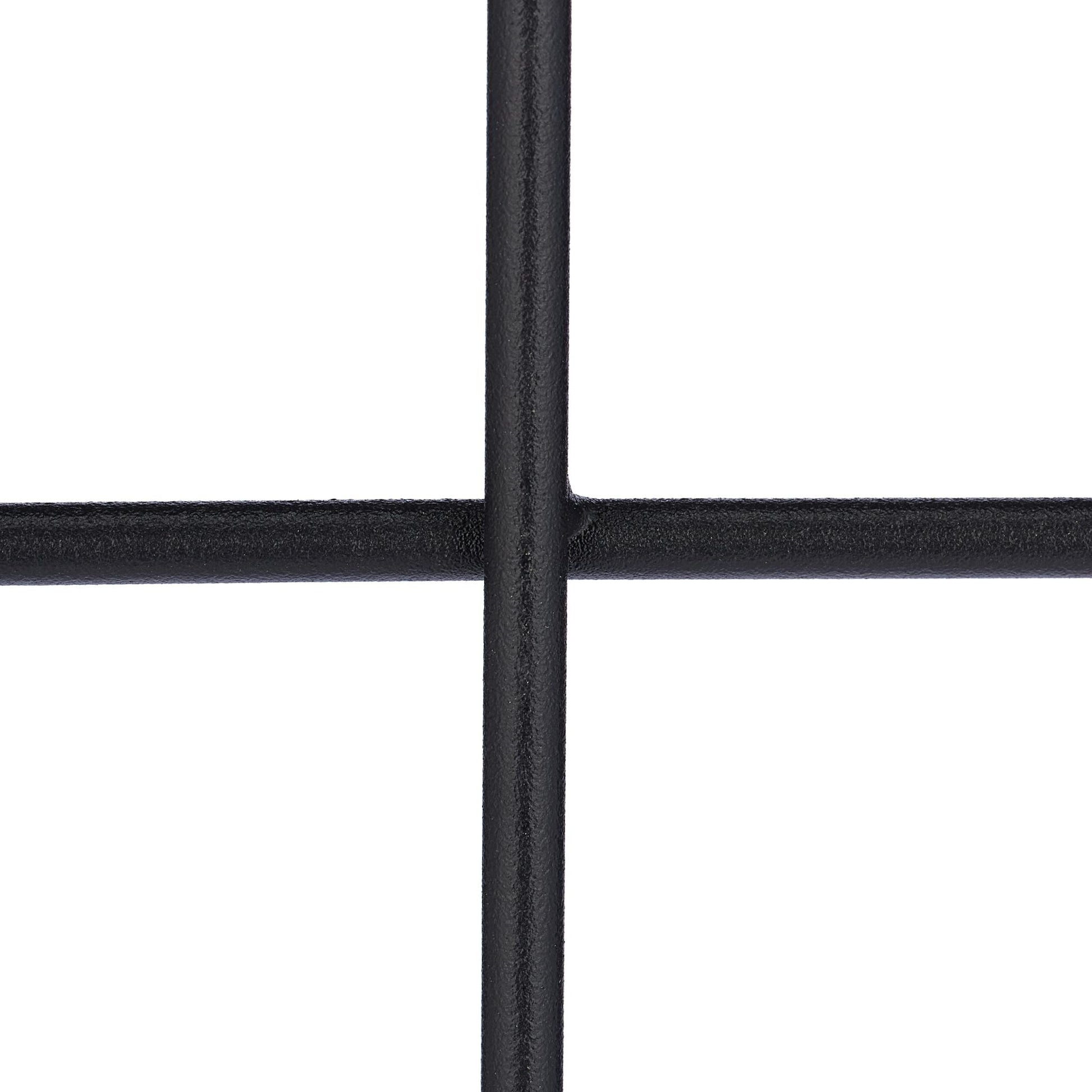 Rankgitter Metall 150cm Schwarz von Relaxdays