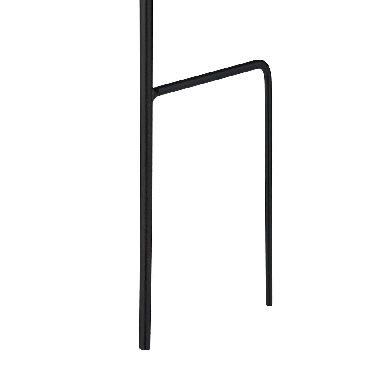Rankhilfe Blumendesign Schwarz von Relaxdays