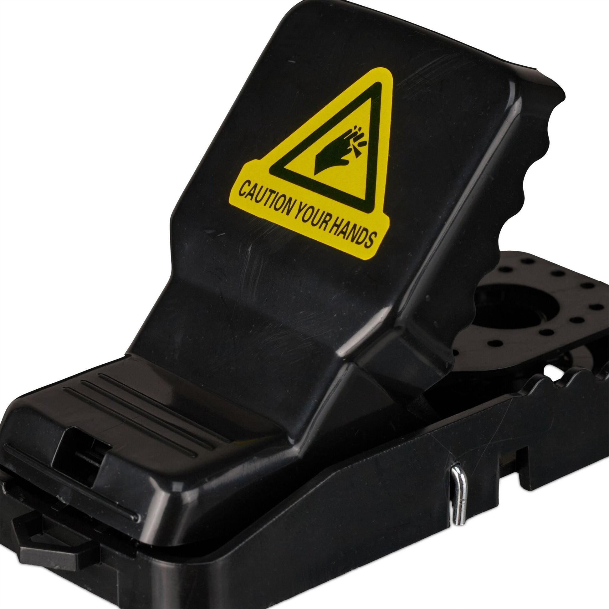 Wiederverwendbare Mausefalle 8er-Set Schwarz von Relaxdays