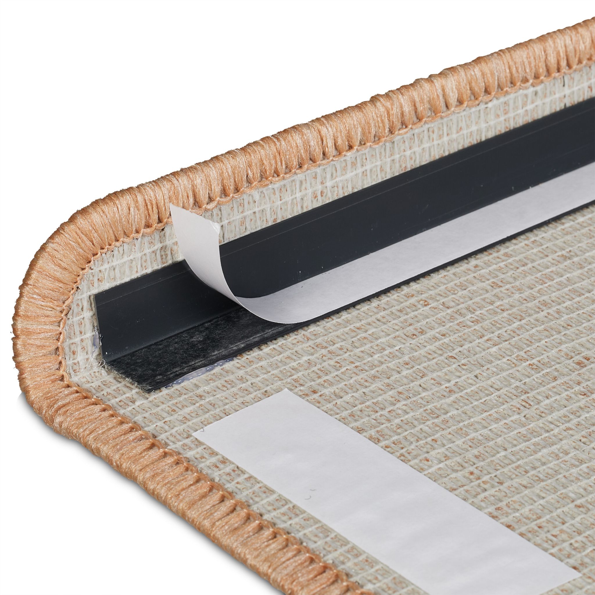 Rechteckige Stufenmatten 15er-Set Beige von Relaxdays