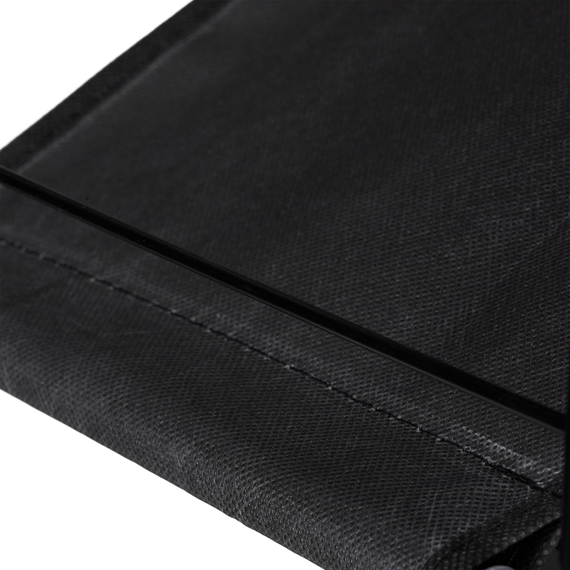 Schuhregal für 11 Paar Schuhe Anthrazit-Schwarz von Relaxdays