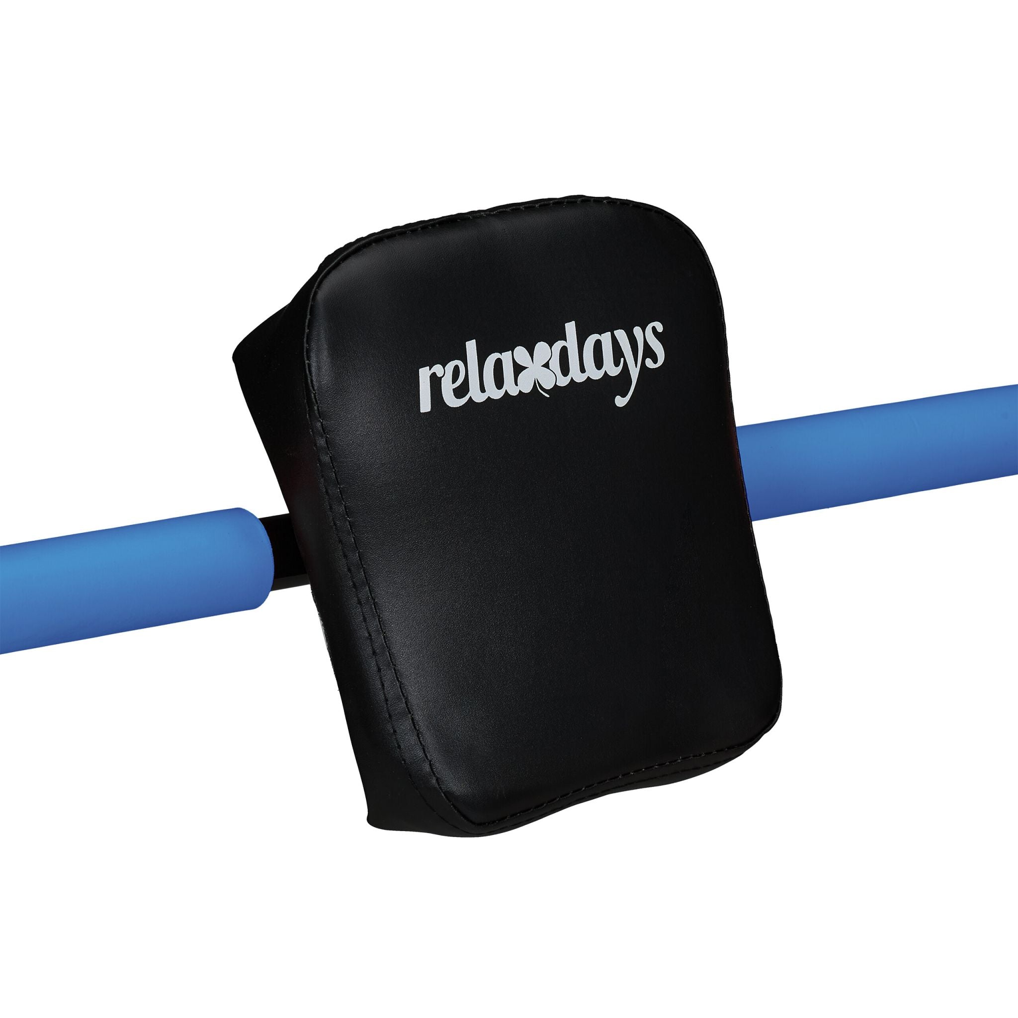 Bauchtrainer AB Roller für Zuhause Blau-Schwarz von Relaxdays