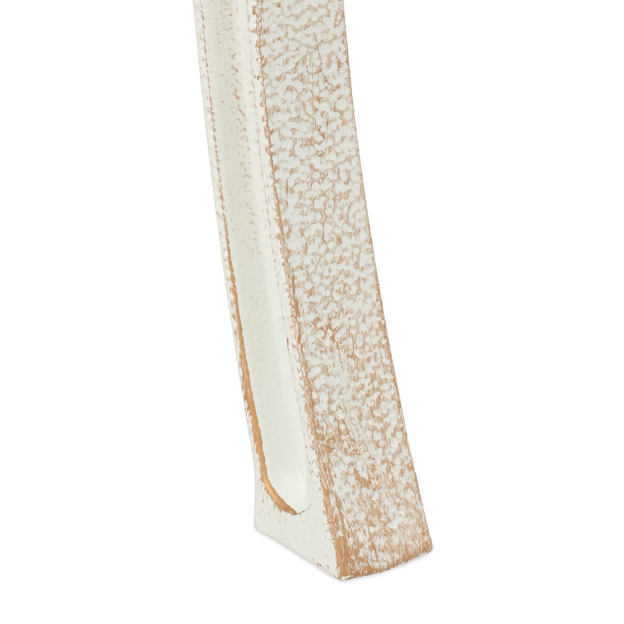 Gartenbank antik weiss Weiss-Gold von Relaxdays