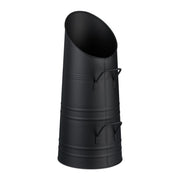 Kohlenschütte 9L Schwarz von Relaxdays