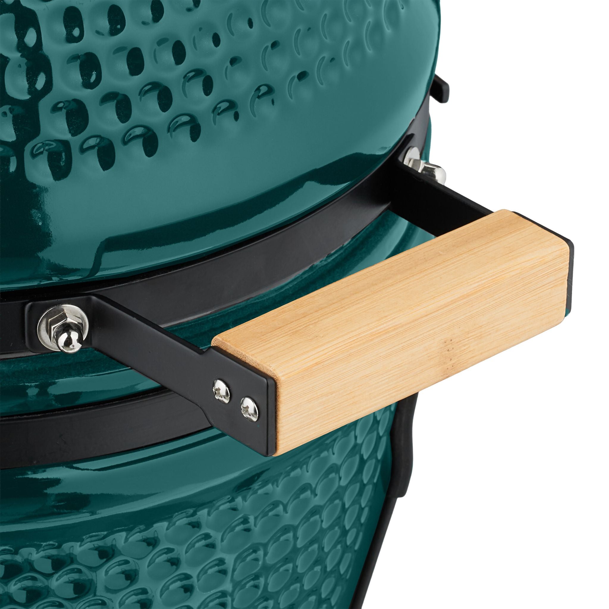 Kamado Grill Keramik Dunkelgrün-Schwarz von Relaxdays