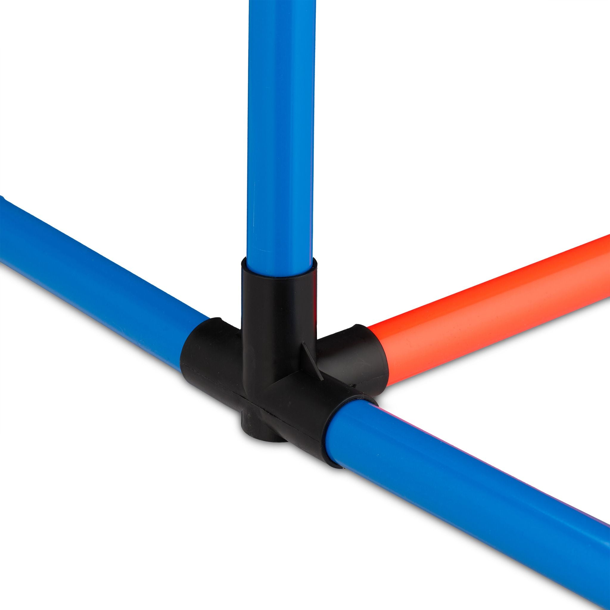 Agility Set für Hunde Blau-Orange von Relaxdays