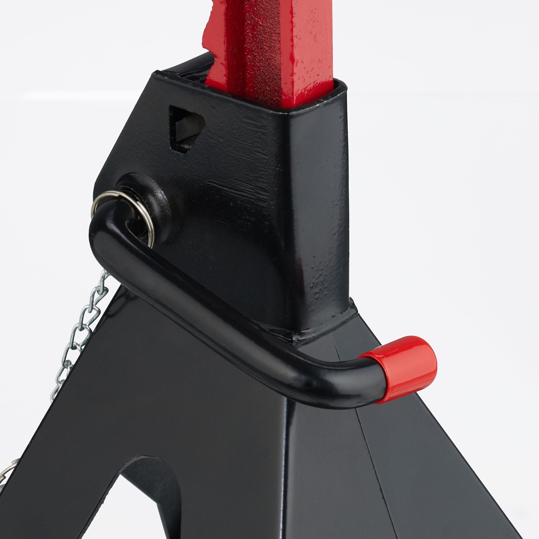 Unterstellbock 2er-Set 3 Tonnen Rot-Schwarz von Relaxdays