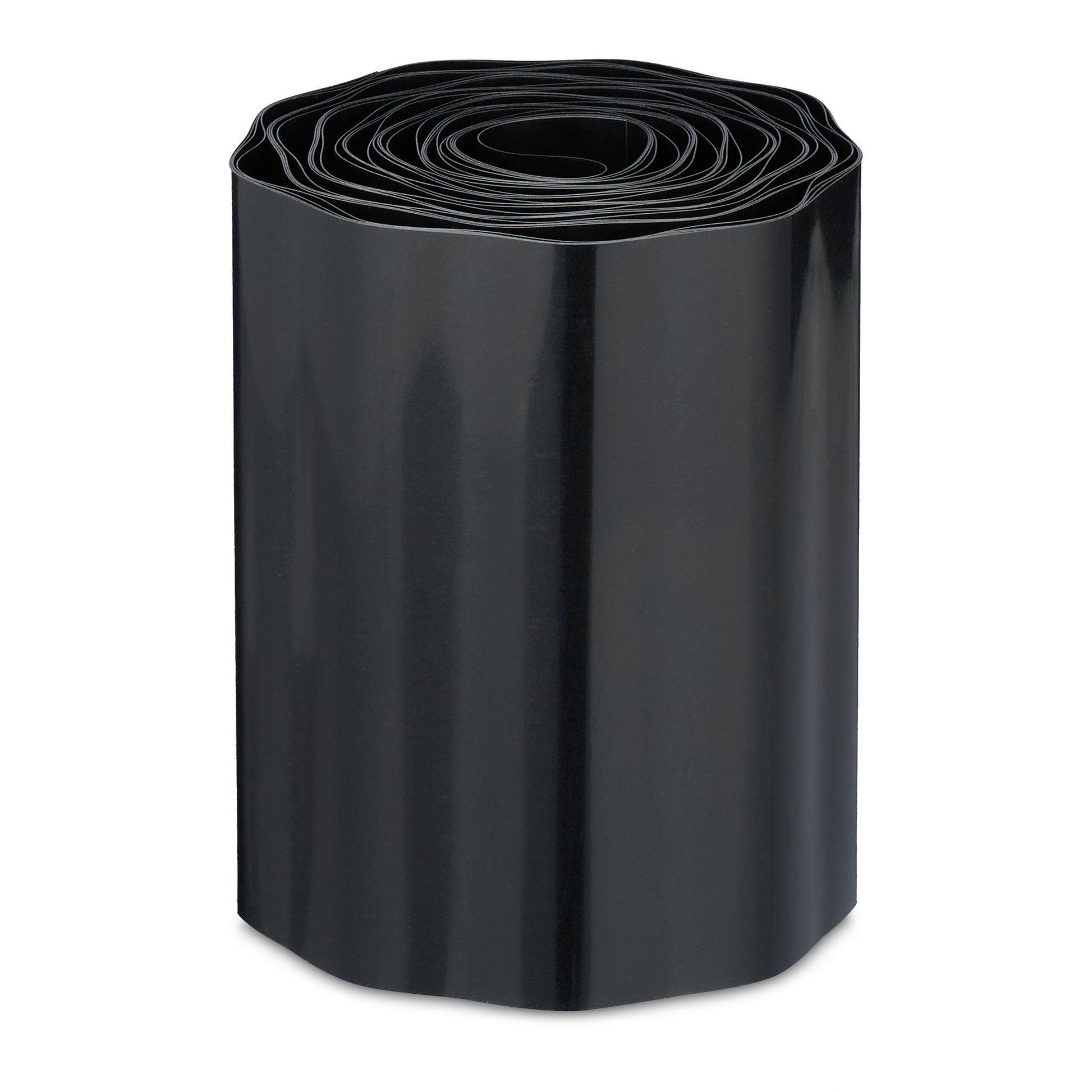 Rasenkante Kunststoff 9m Schwarz von Relaxdays