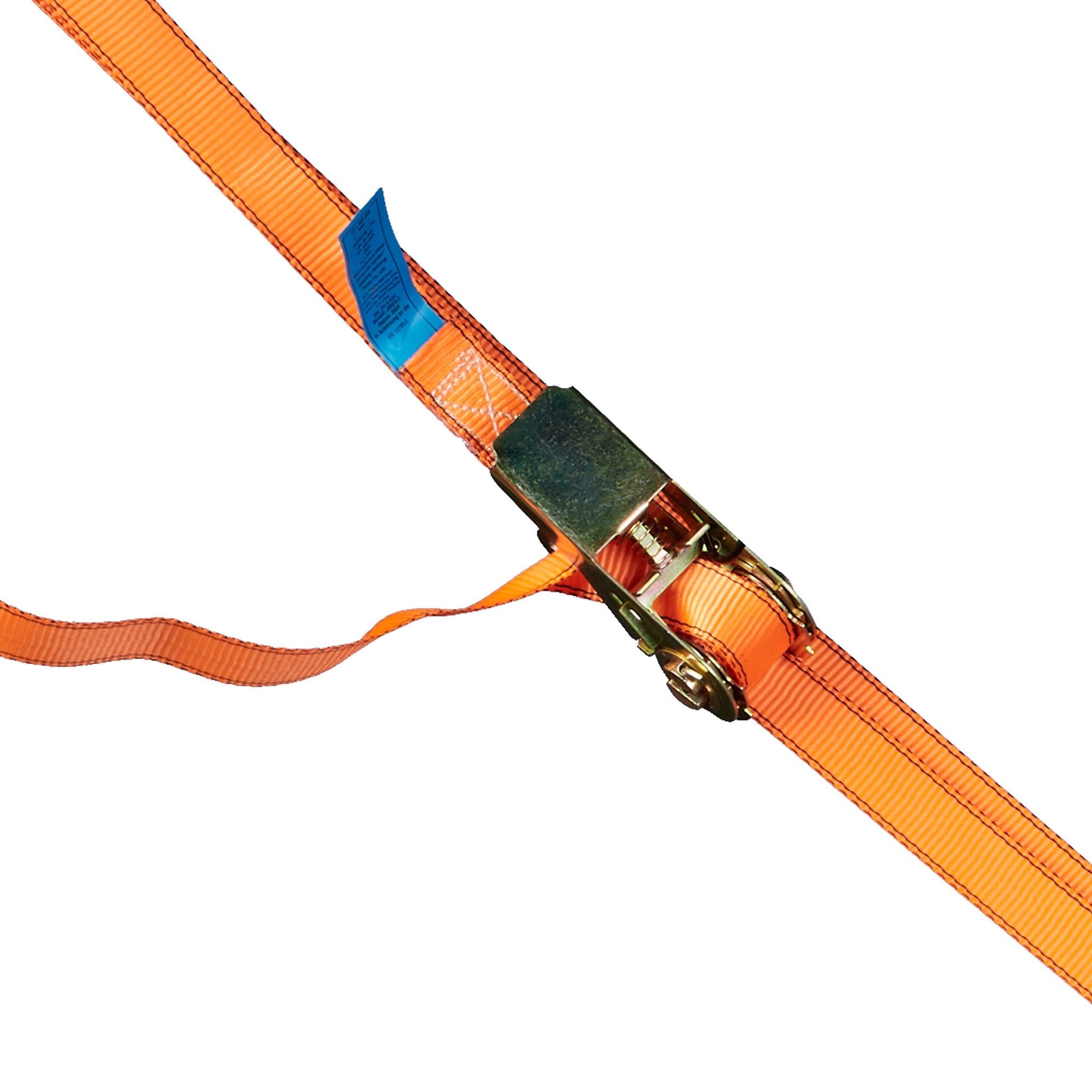 Spanngurte mit Ratsche 4er-Set Gold-Orange von Relaxdays