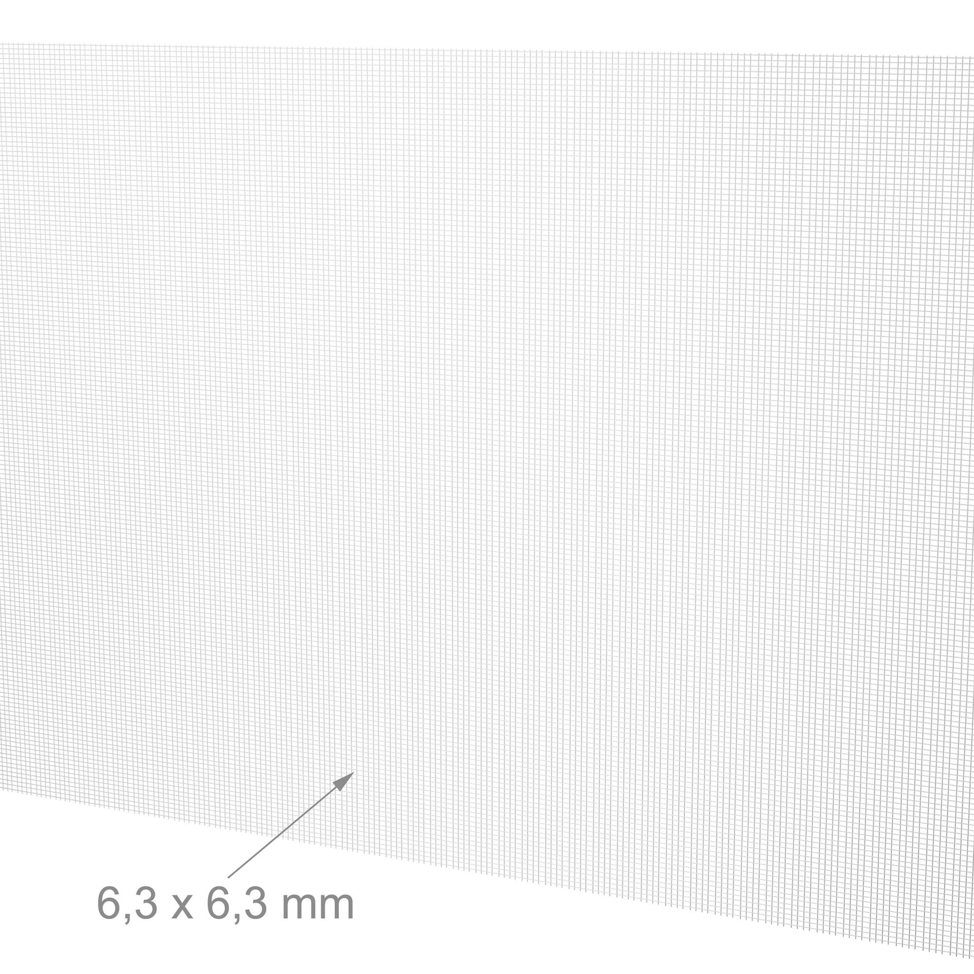 Volierendraht 6,3 x 6,3mm Silber von Relaxdays