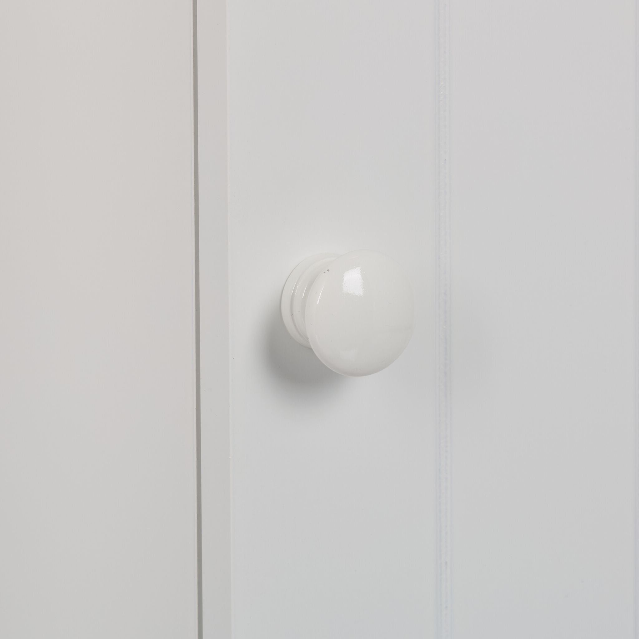 Hängender Badschrank mit Tür Weiss von Relaxdays