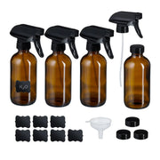 Sprühflaschen 500 ml Braunglas 4er Set von guteszeug.ch