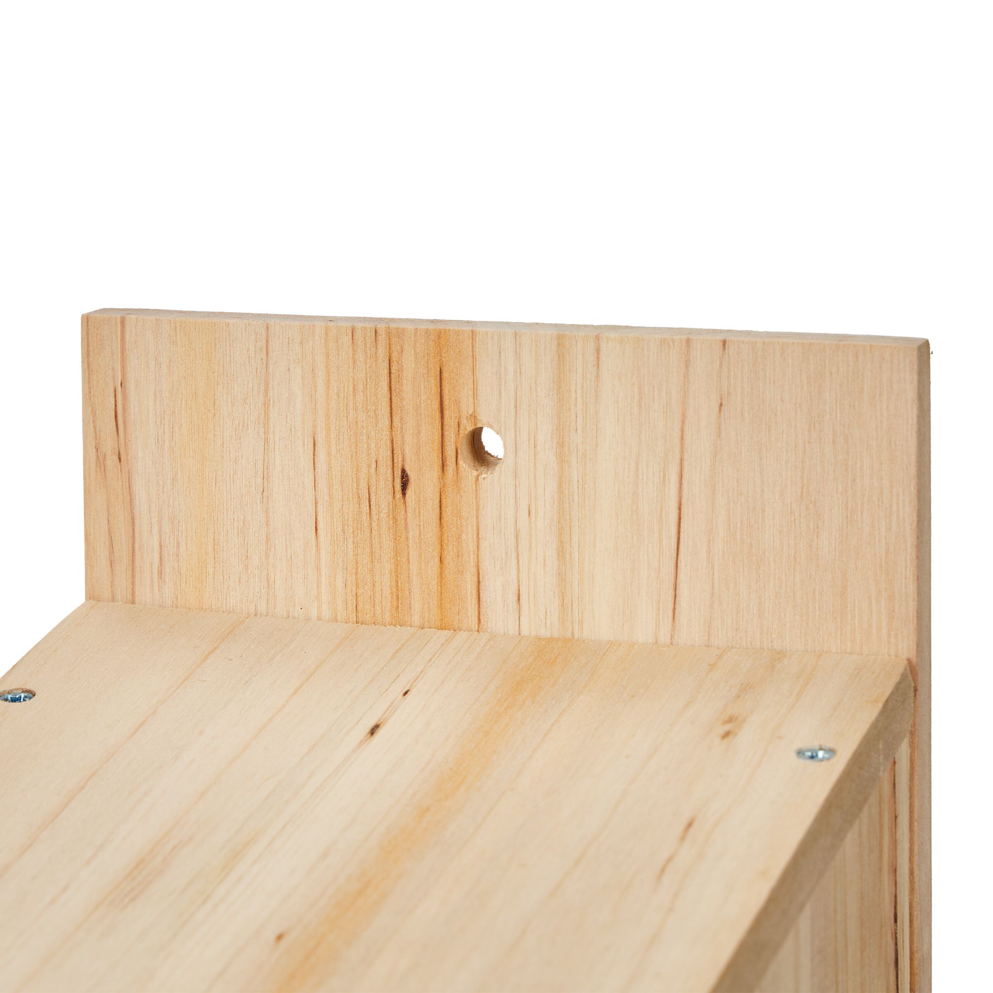 Nistkasten Bausatz für Vögel 2er-Set Hellbraun von Relaxdays