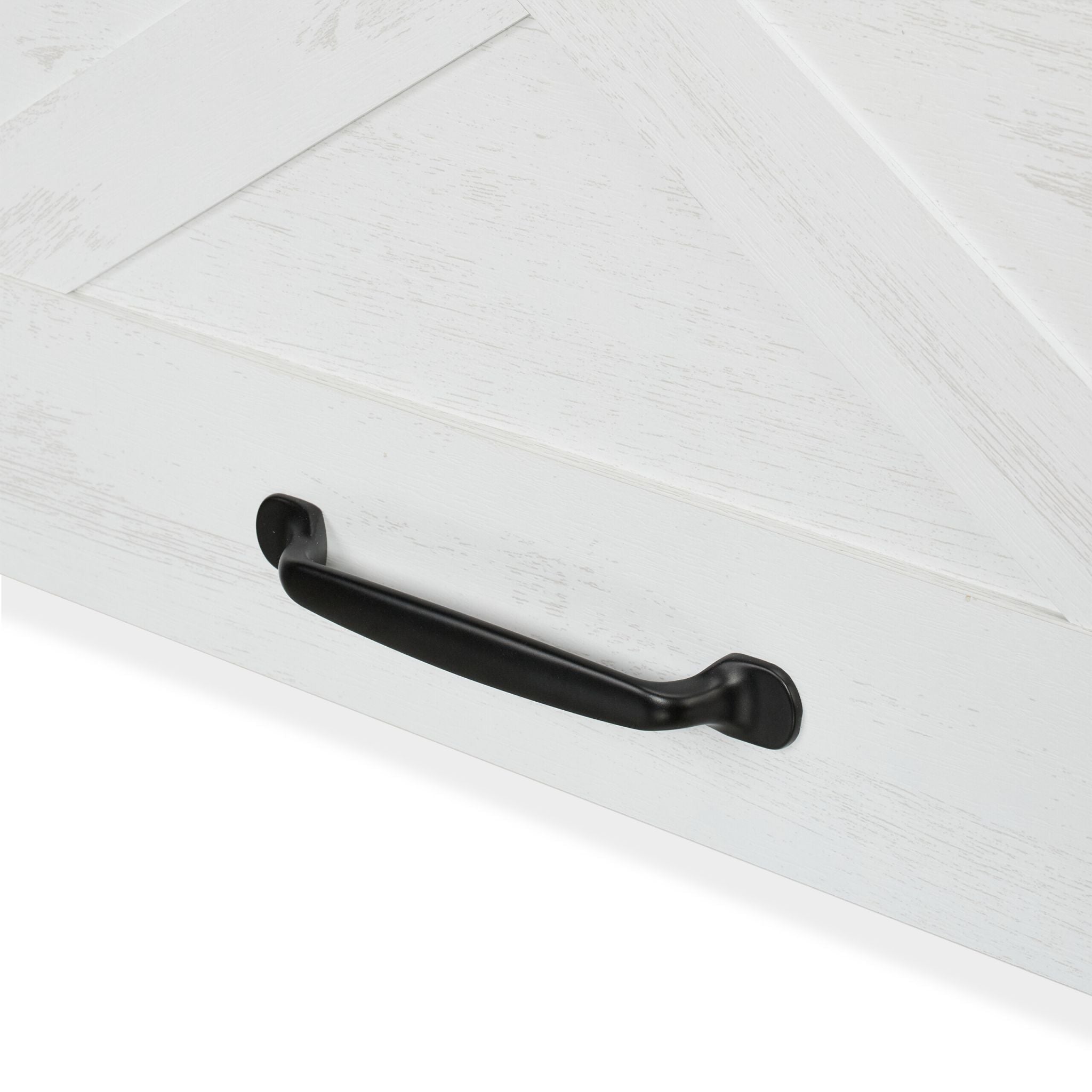 Katzenschrank für Katzentoilette Weiss-Creme-Schwarz von Relaxdays