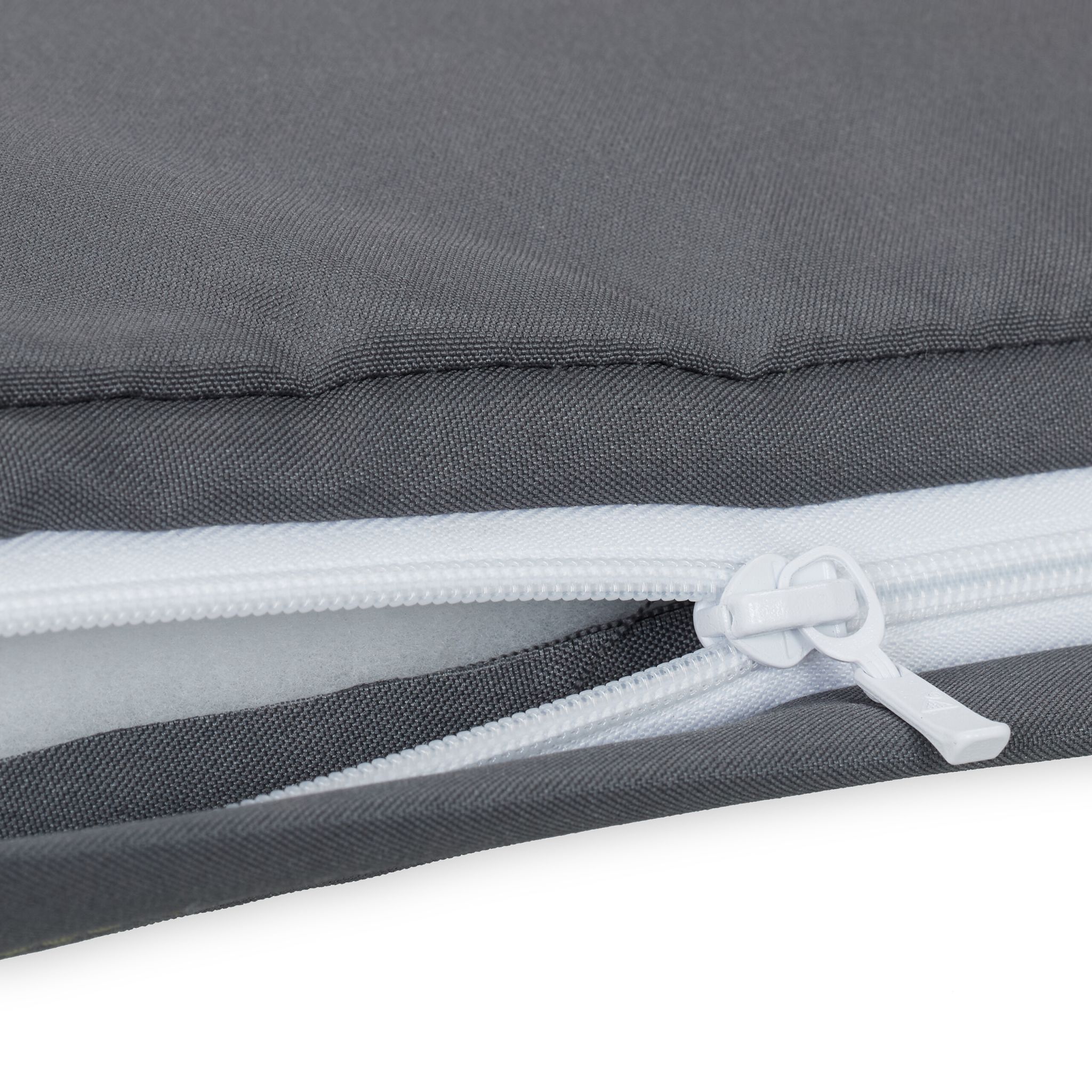 Hundeliege mit Dach Anthrazit-Grau von Relaxdays