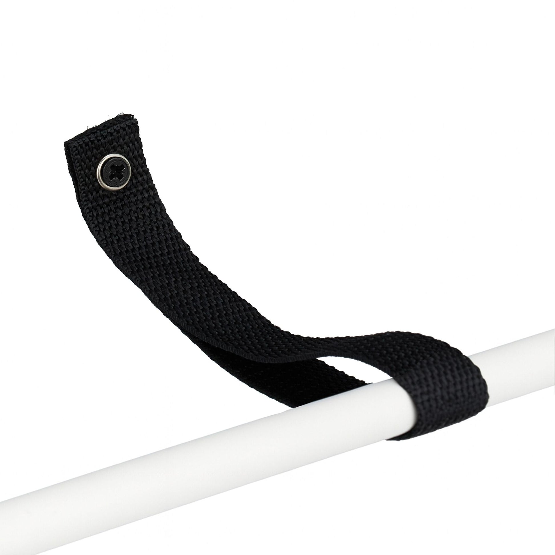 Handtuchleiter Metall mit 6 Sprossen Weiss-Hellbraun von Relaxdays