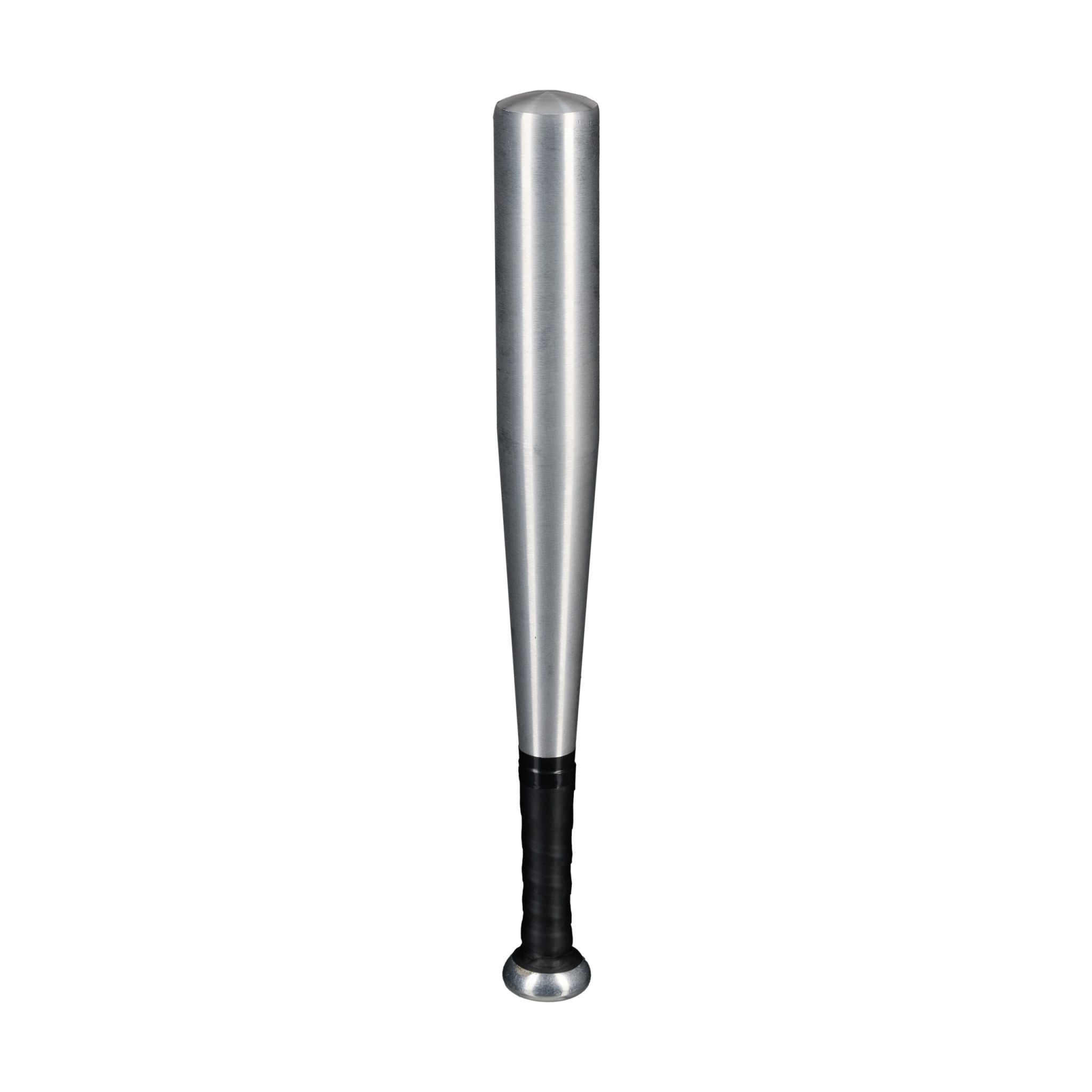 Baseballschläger 18 Aluminium Schwarz-Silber von Relaxdays