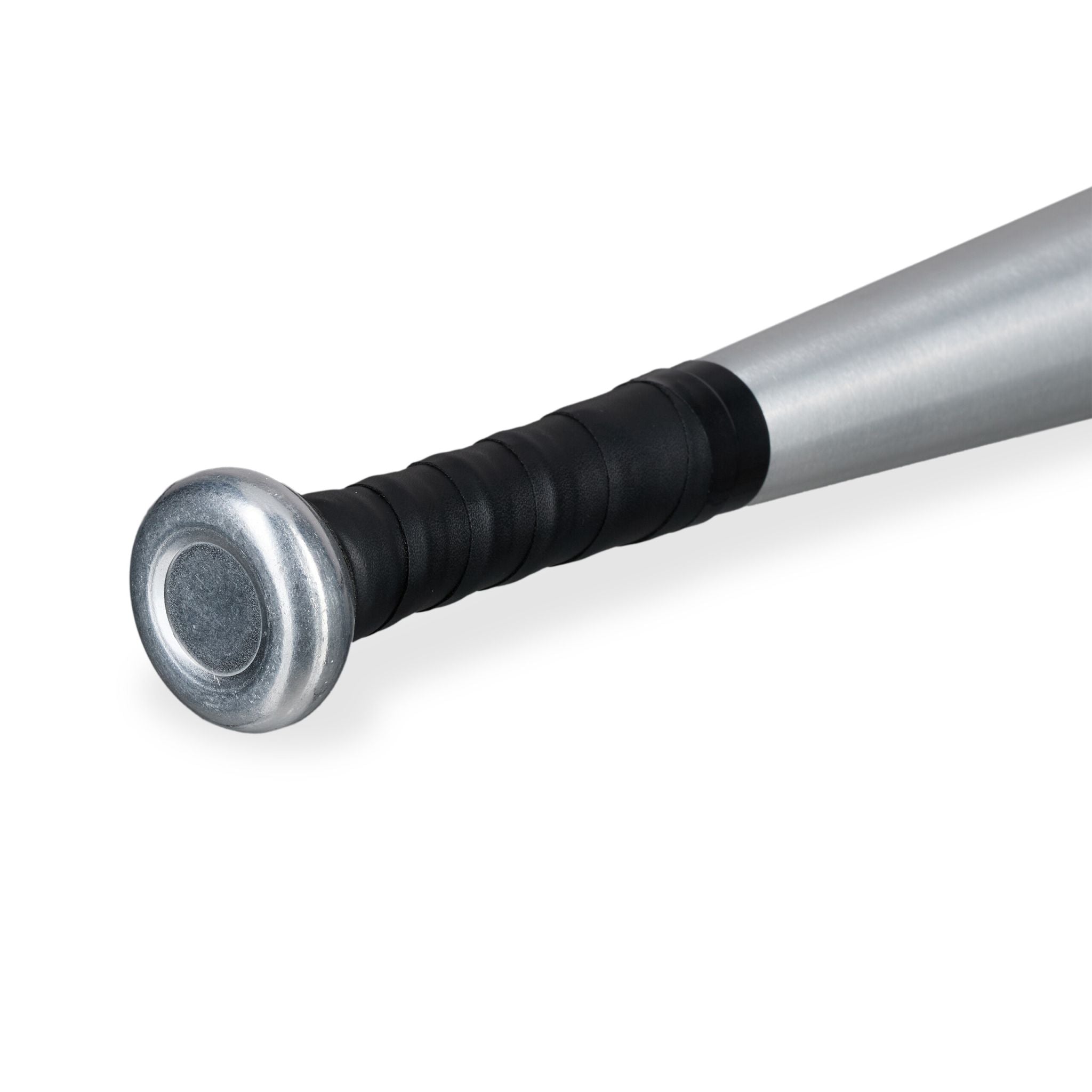 Baseballschläger 18 Aluminium Schwarz-Silber von Relaxdays