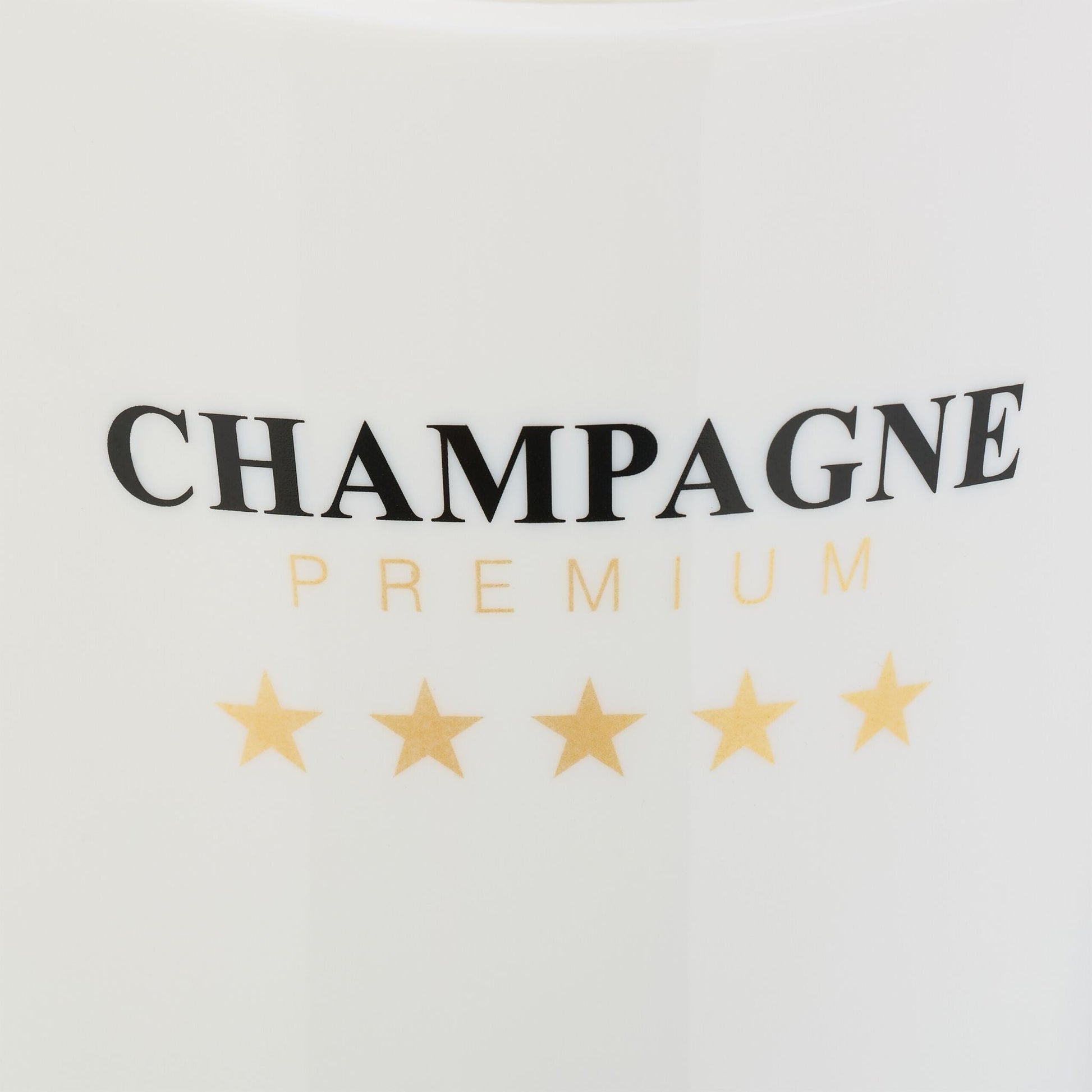 Sektkühler für 2 Flaschen in Weiss Weiss-Gold-Schwarz von Relaxdays