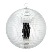 Discokugel 25cm Silber von Relaxdays