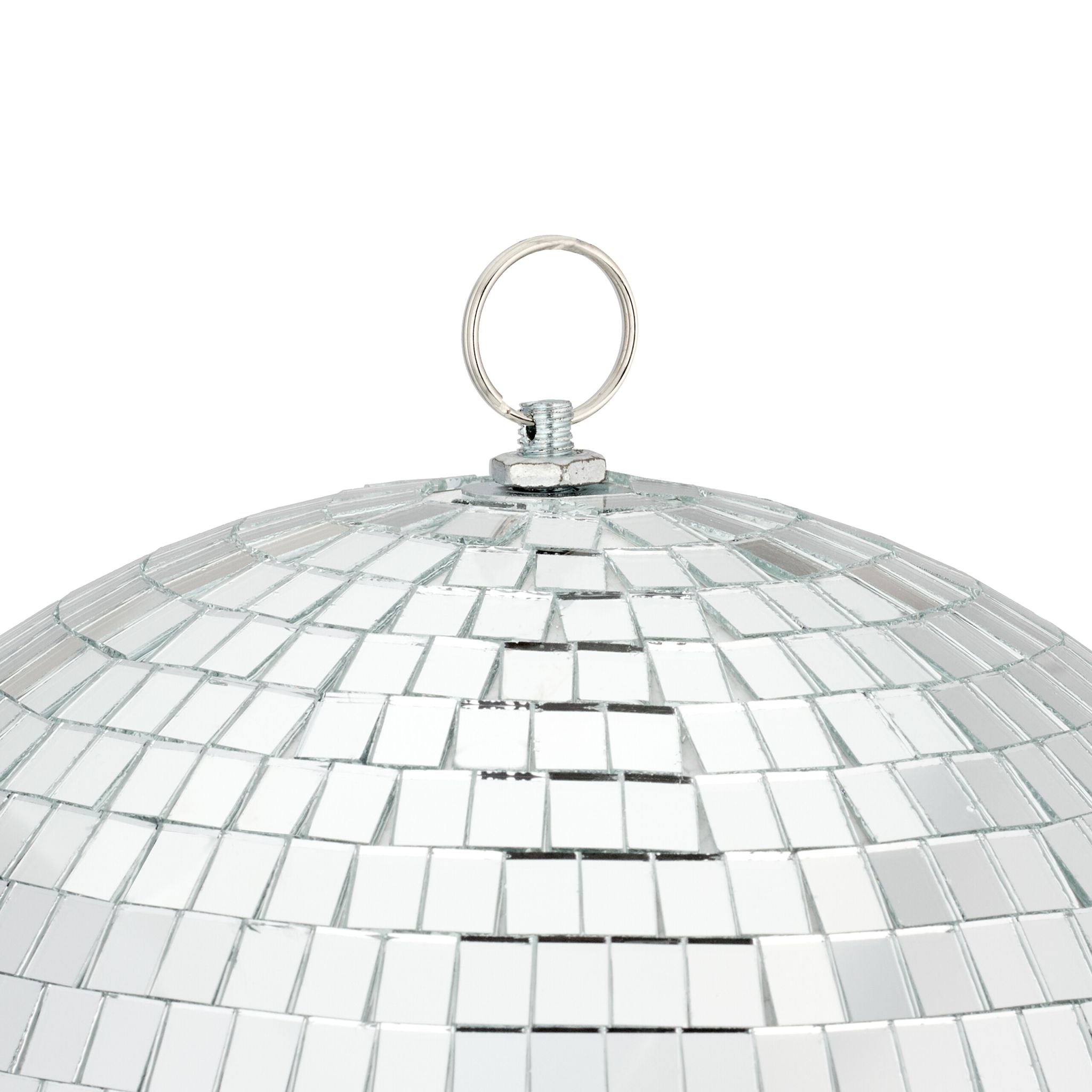 Discokugel 25cm Silber von Relaxdays