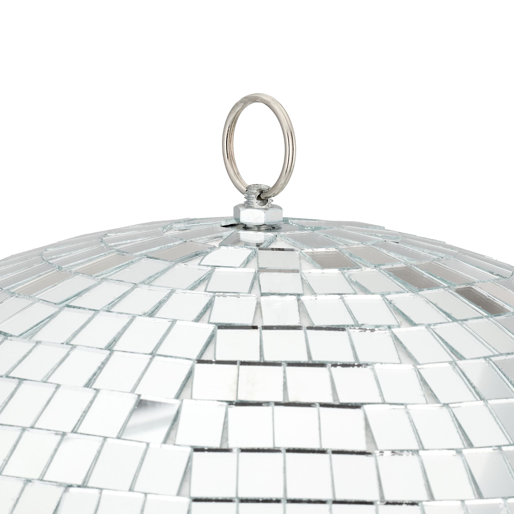 Discokugel 40cm Silber von Relaxdays
