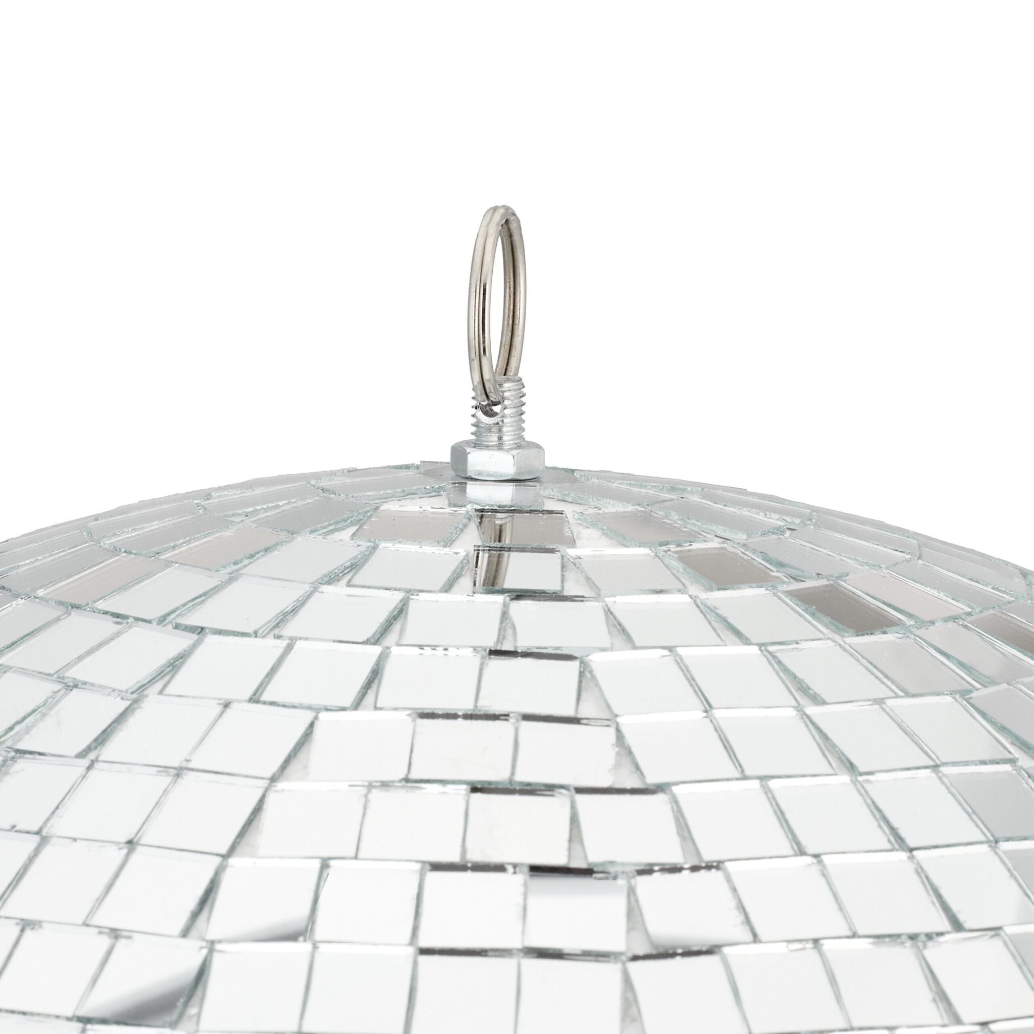 Discokugel 50cm Silber von Relaxdays