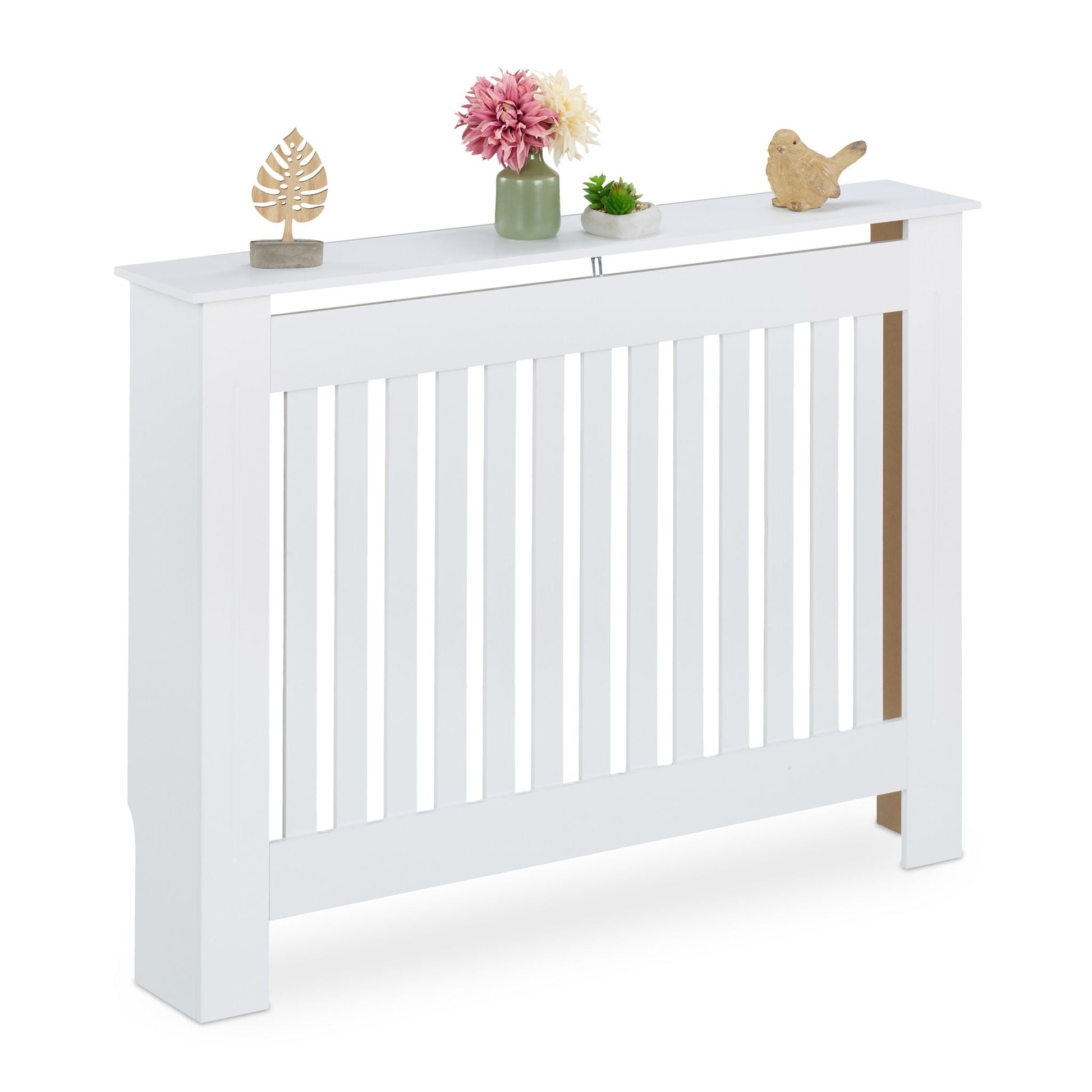 Heizkörperverkleidung Landhausstil Weiss von Relaxdays