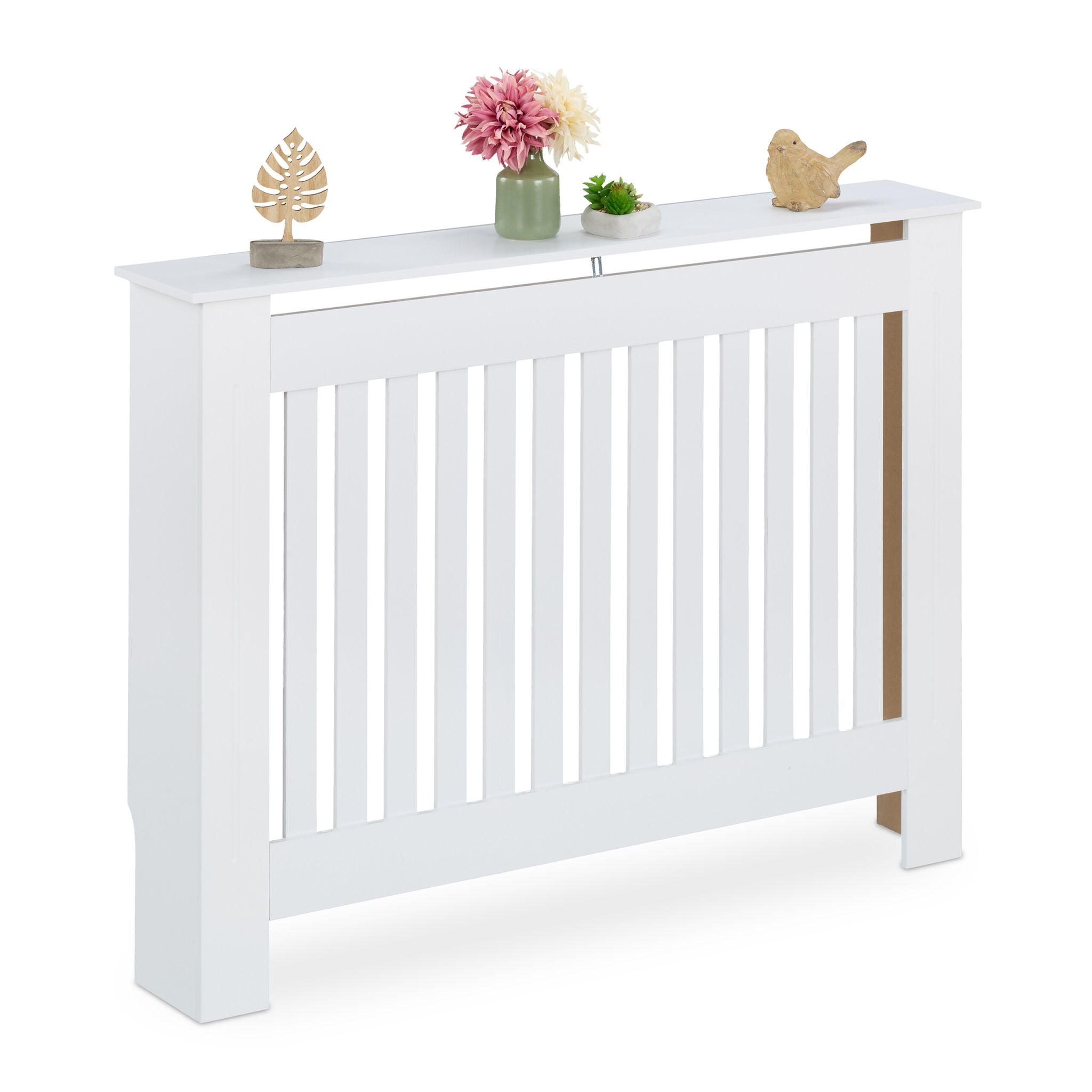 Heizkörperverkleidung Landhausstil Weiss von Relaxdays