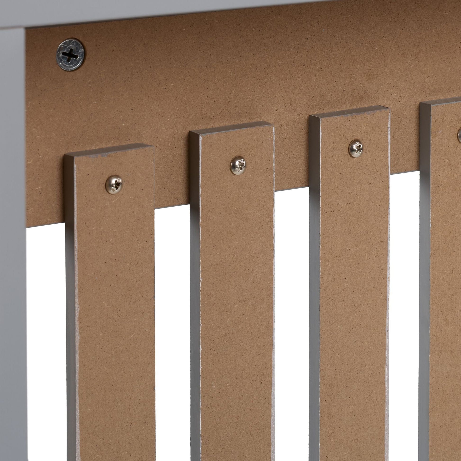 Heizkörperverkleidung Landhausstil Grau von Relaxdays