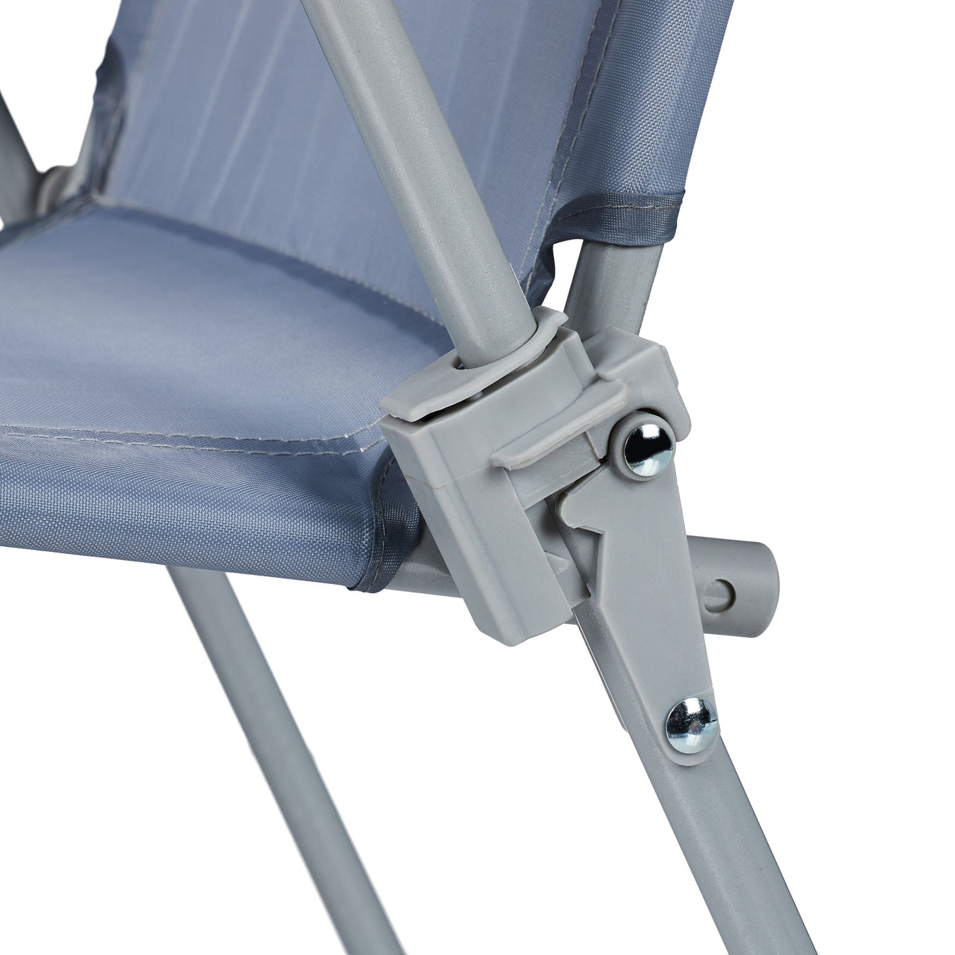 Kinder Klappstuhl mit Motiv Rosa-Schwarz-Grau von Relaxdays