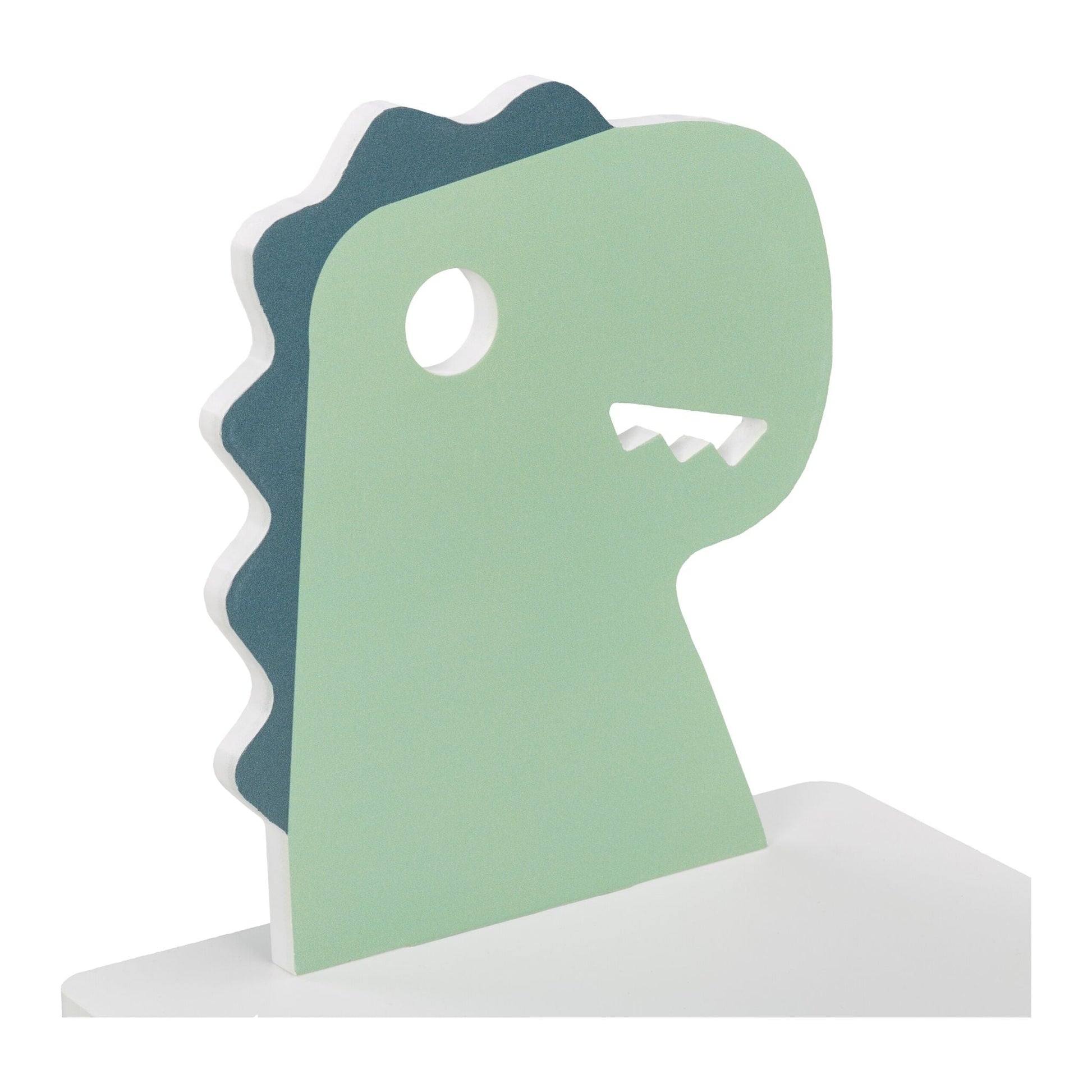 Kindersitzgruppe Dinosaurier Weiss-Grün-Hellbraun von Relaxdays