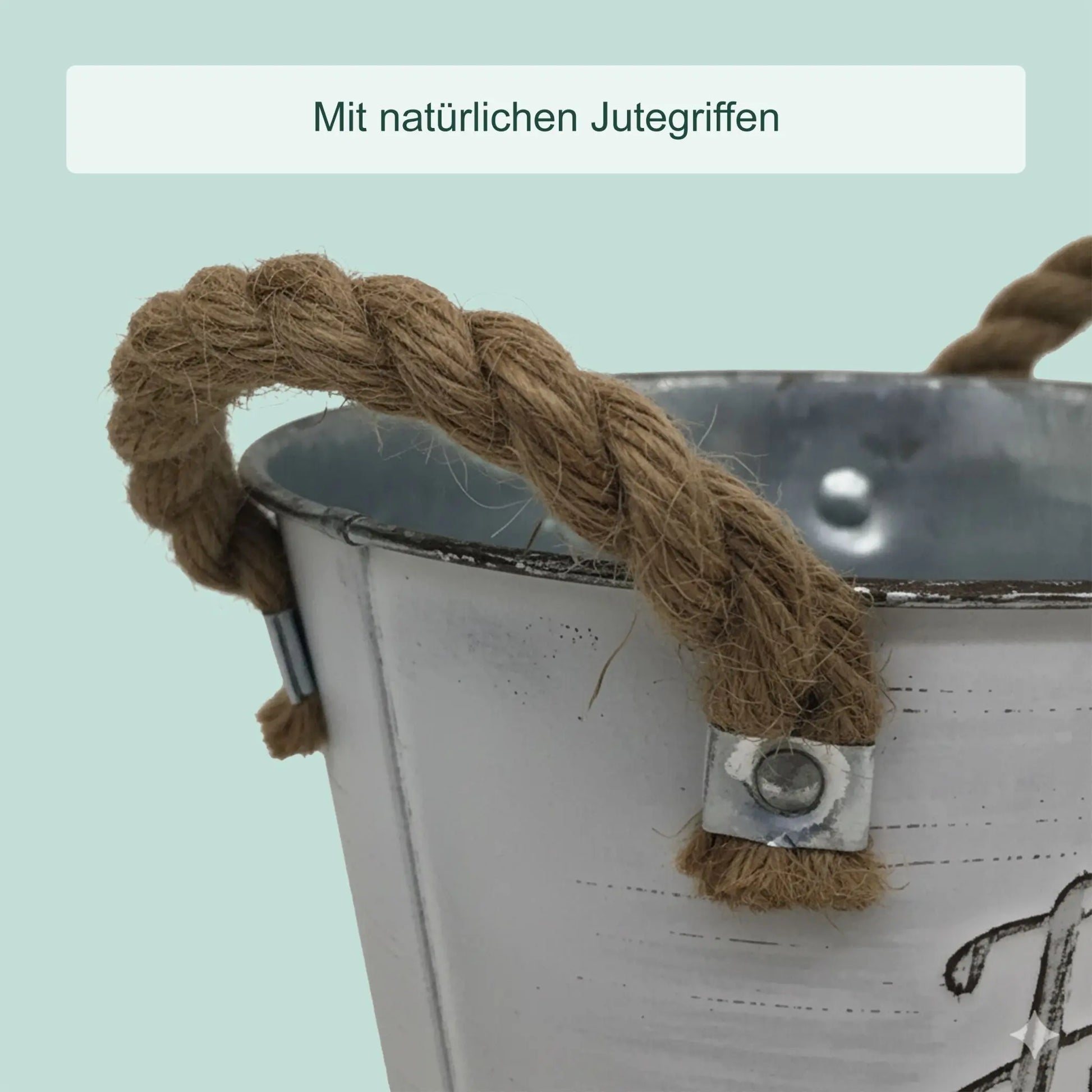 Blumentopf 3er-Set Übertöpfe Grau von Relaxdays