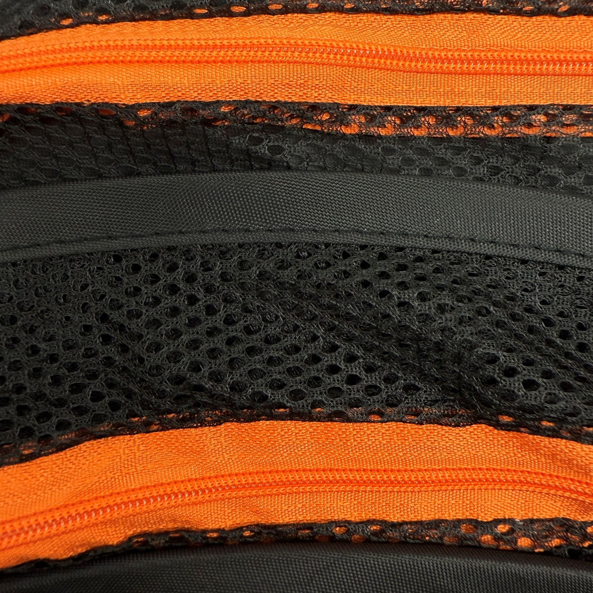 Faltbares Trockennetz Orange-Schwarz von Relaxdays